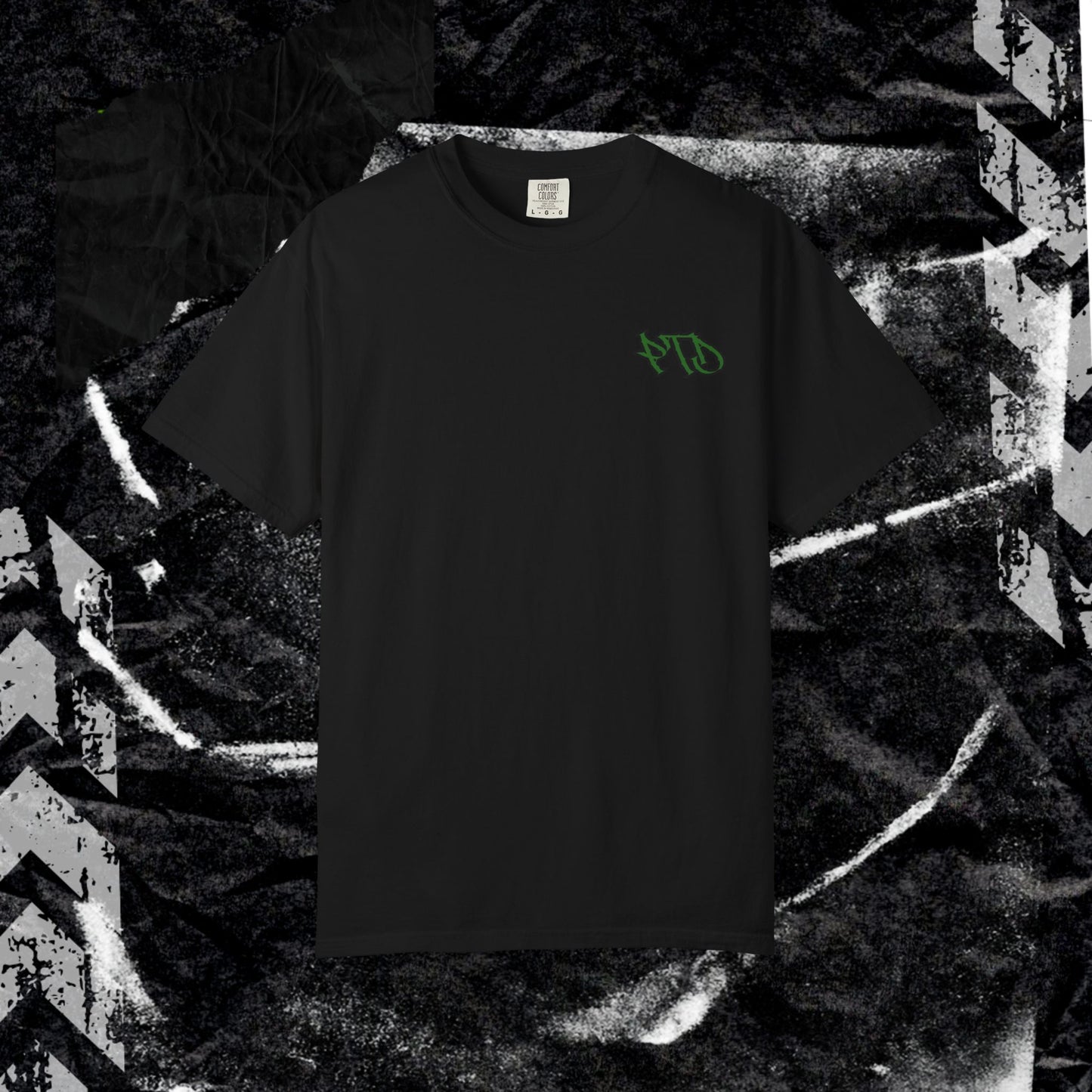 SHUT UP OR KNUCKLE UP - Unisex Garment-Dyed T-shirt.