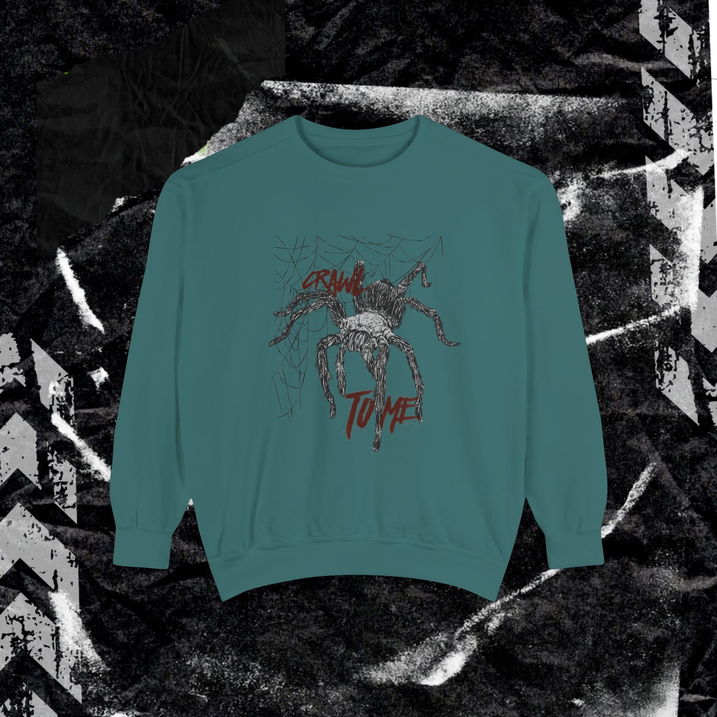 CRAWL TO ME - Dyed Sweatshirt