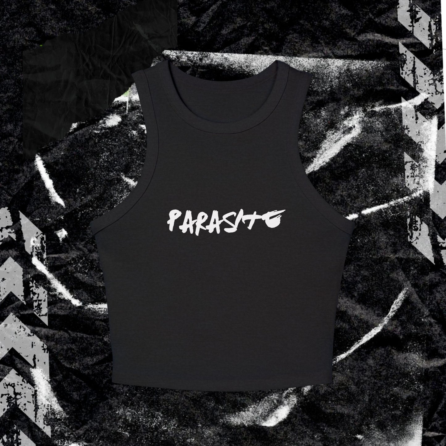 PARASITE - Women's Micro Rib Racer Tank Top