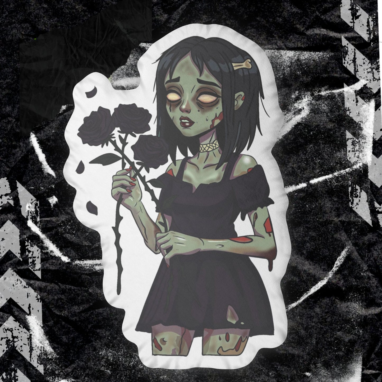Prettiest Girl In the Graveyard - Custom Shaped Pillows