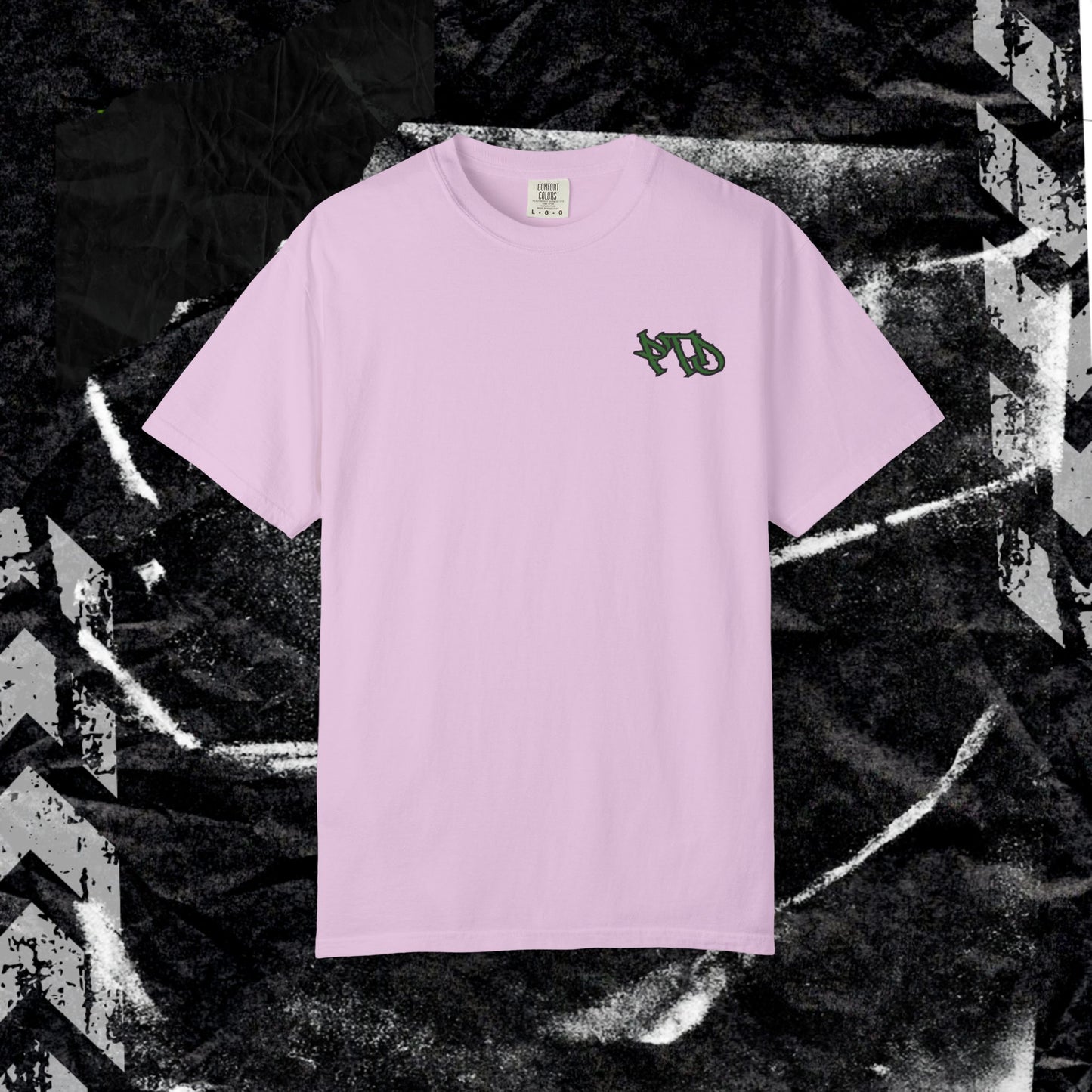 SHUT UP OR KNUCKLE UP - Unisex Garment-Dyed T-shirt.