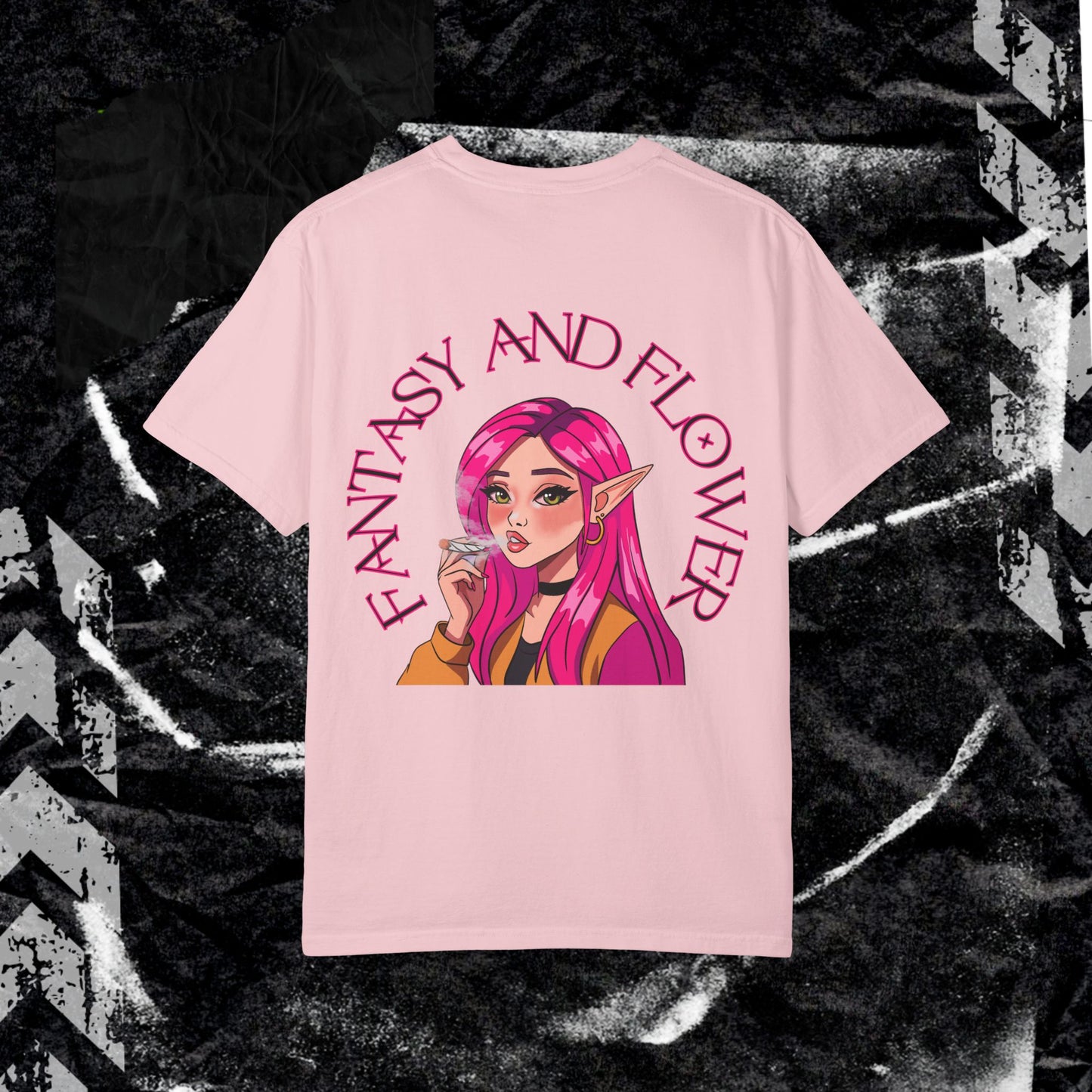 Fantasy & Flower - Unisex Garment-Dyed T-shirt. Ll