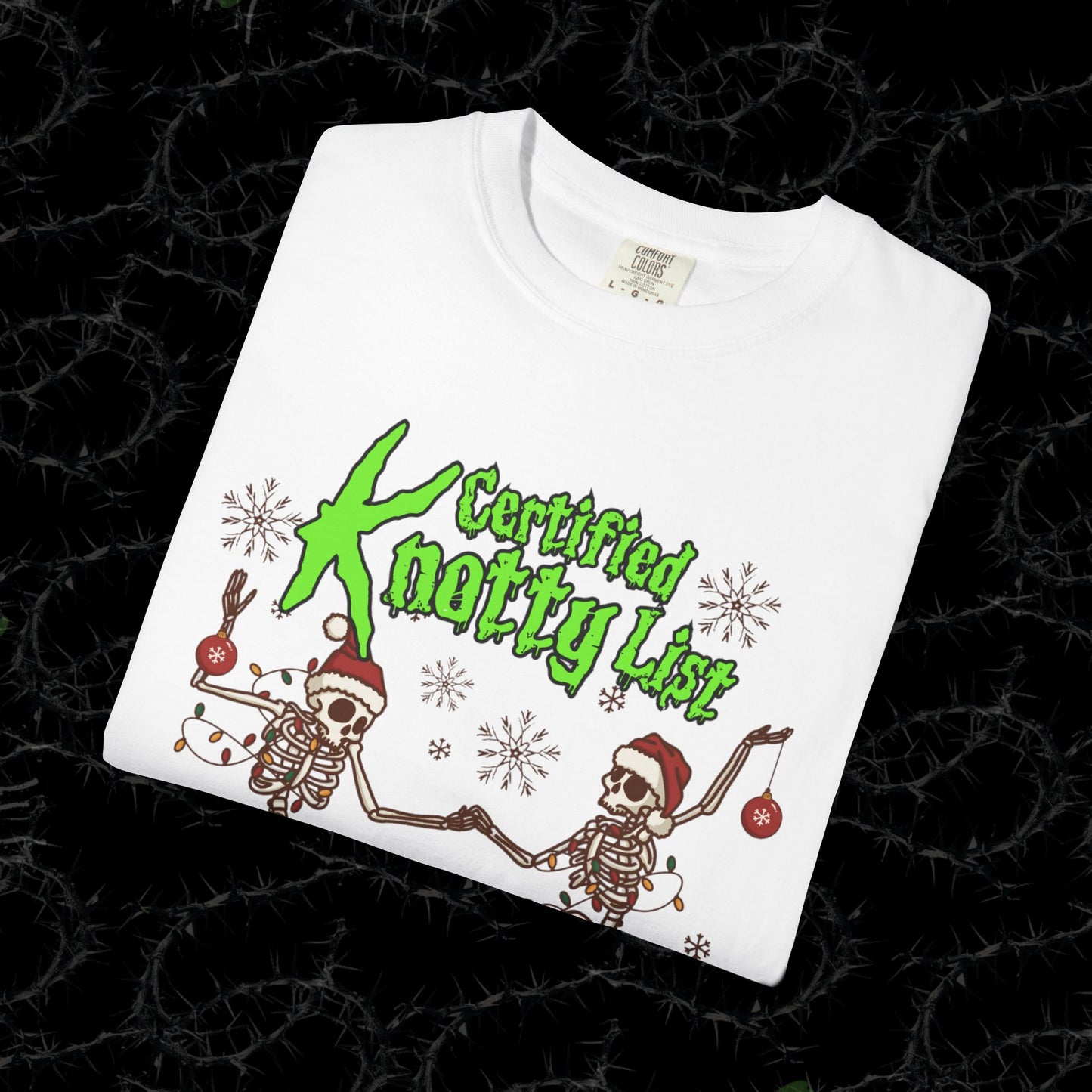 CERTIFIED KNOTTY LIST - Unisex Garment-Dyed T-shirt