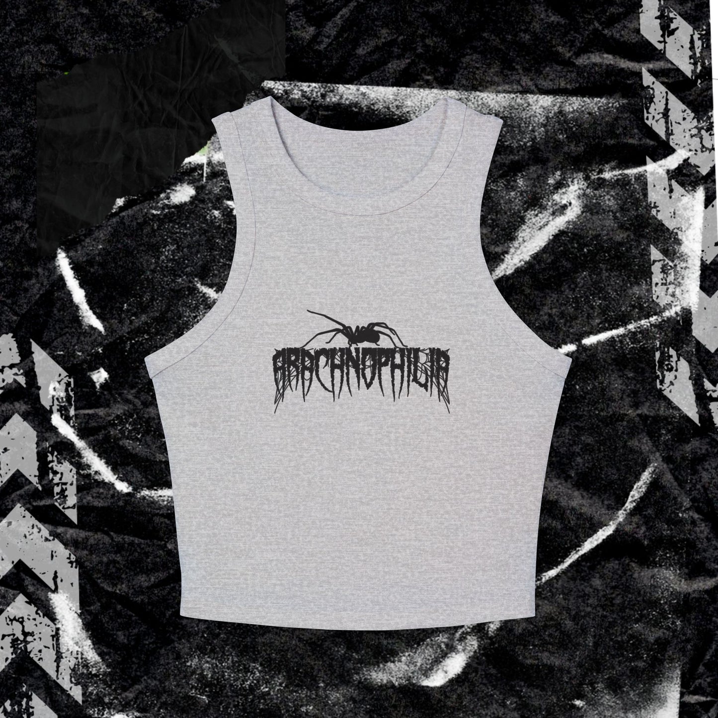 Arachnophilia - Women's Micro Rib Racer Tank Top