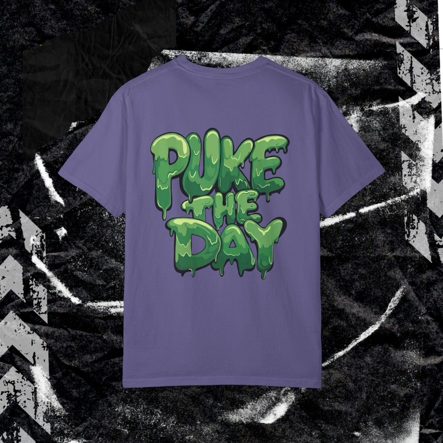 Bat Attitude - Unisex Garment-Dyed T-shirt.