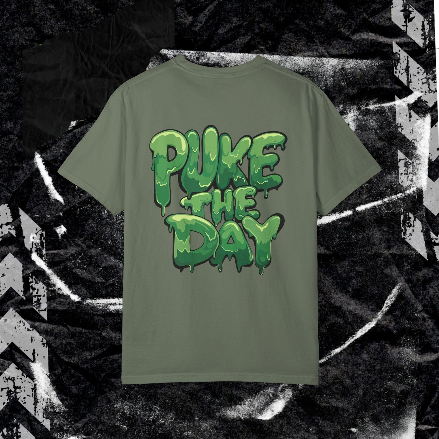 Burn The Ships - Unisex Garment-Dyed T-shirt.