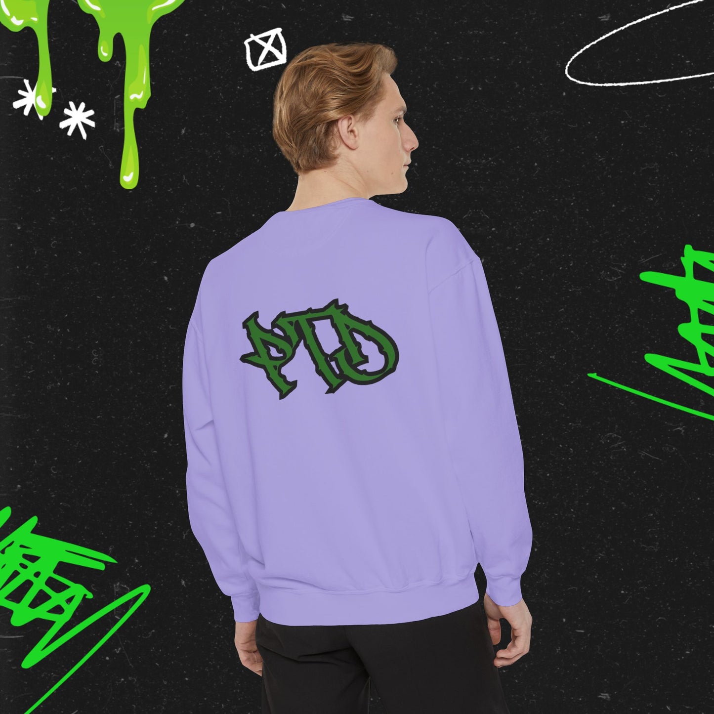 ELDER TEENAGE DIRTBAG - Dyed Sweatshirt