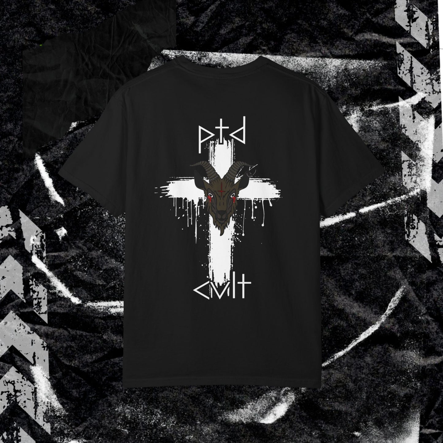 PTD Cult GOAT - Unisex Garment-Dyed T-shirt.