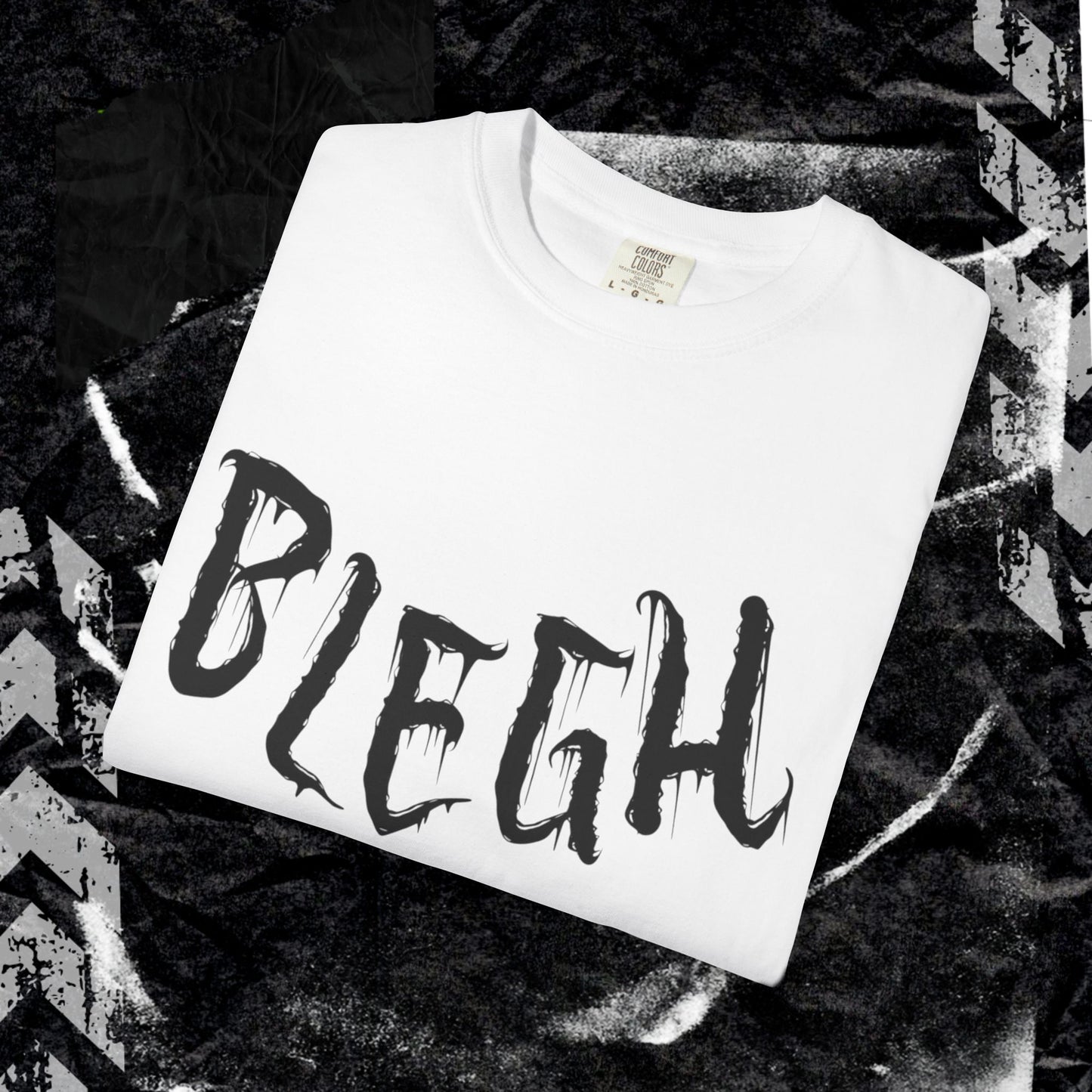 BLEGH -Dyed T-shirt.