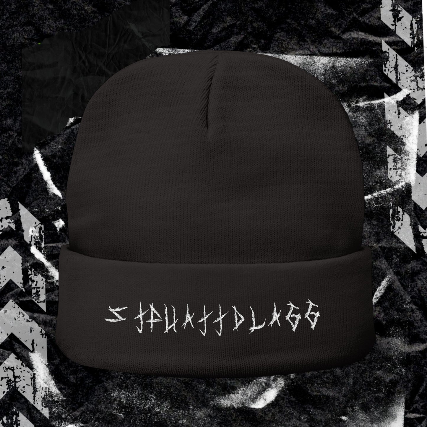 STFUATTDLAGG - Knit Beanie (Embroidery)