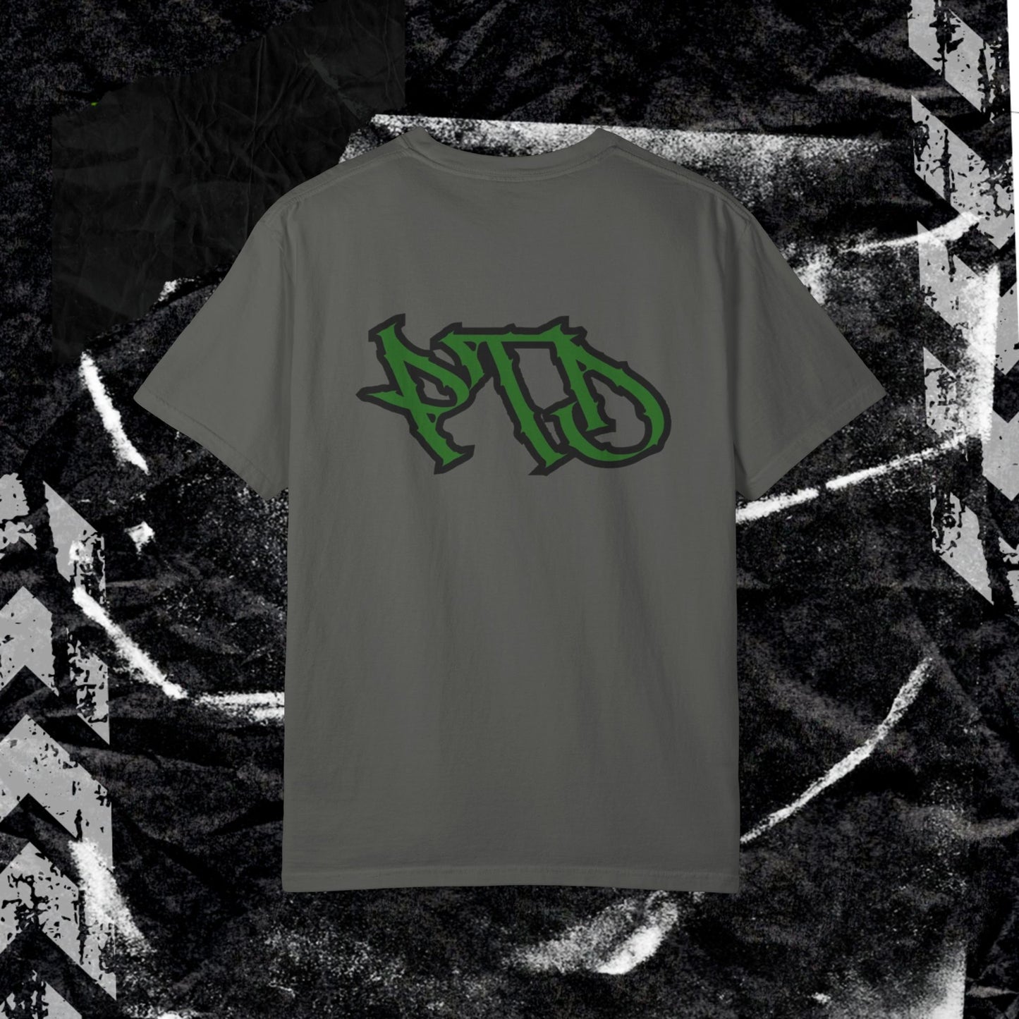 PTD Rock On - Unisex Garment-Dyed T-shirt.