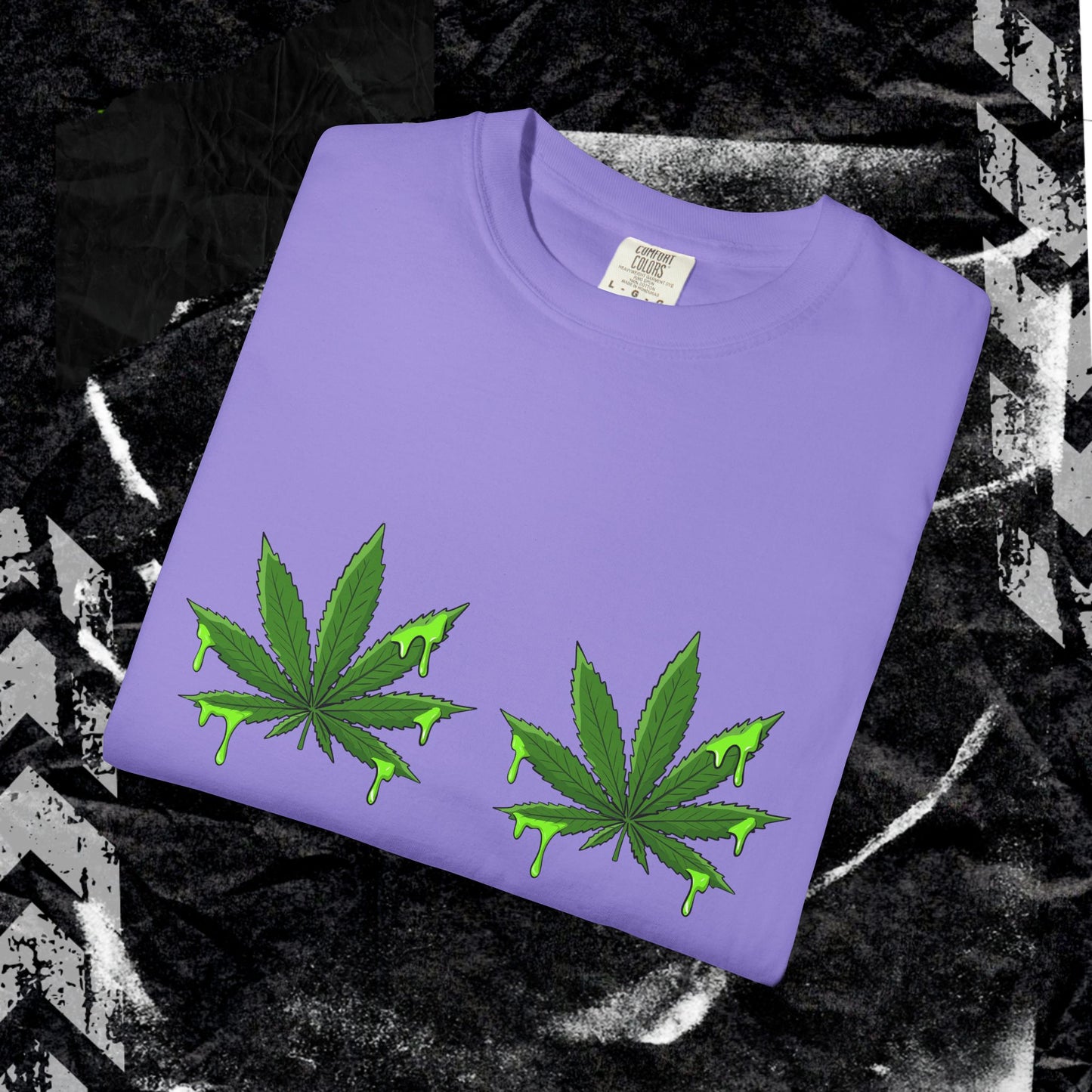 SIME LEAF - Unisex Garment-Dyed T-shirt. Ll