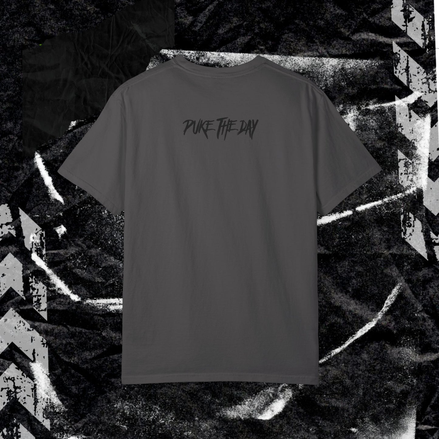 LETS PLAY A GAME (FRONT PRINT) - Unisex Garment-Dyed T-shirt