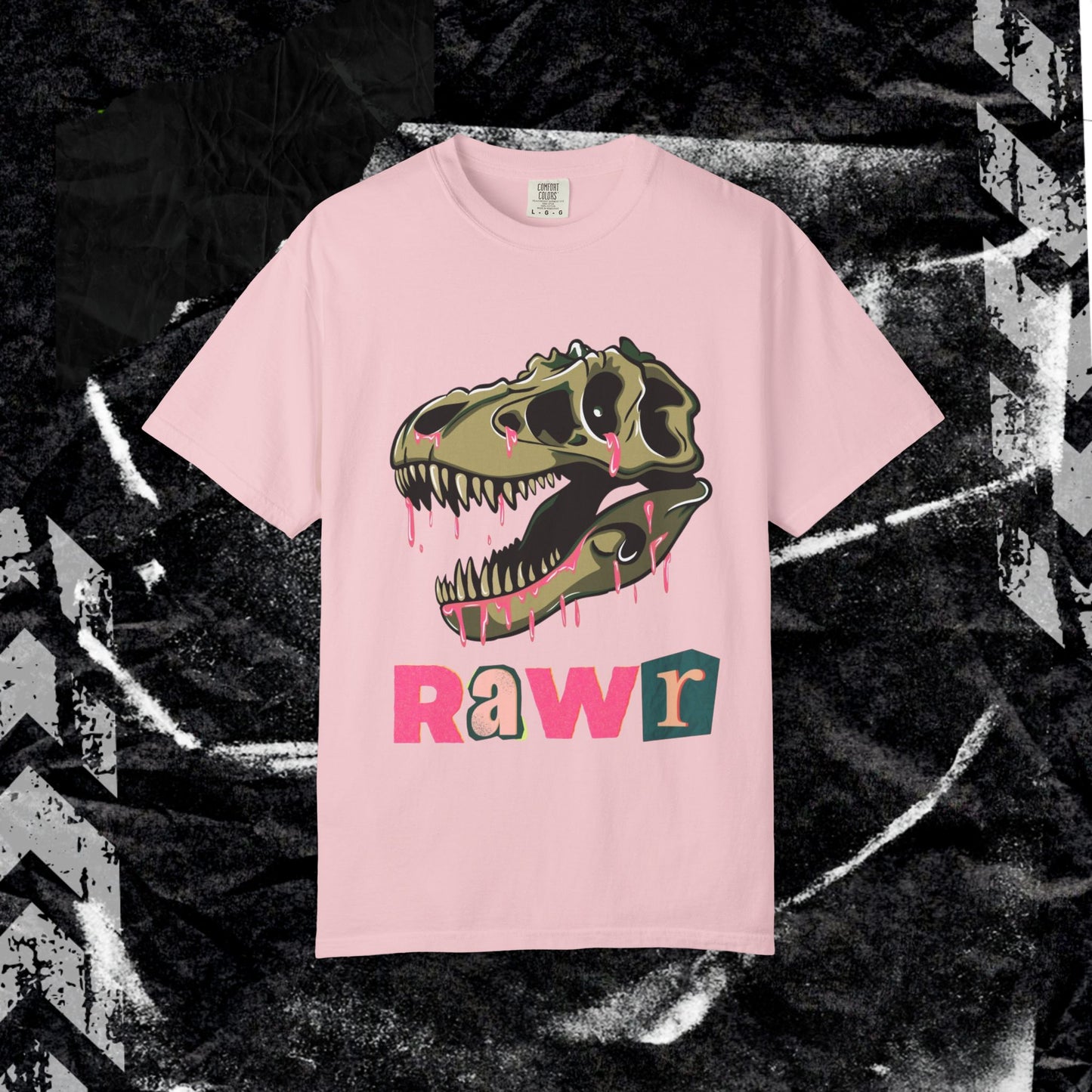 RaWr - Unisex Garment-Dyed T-shirt.