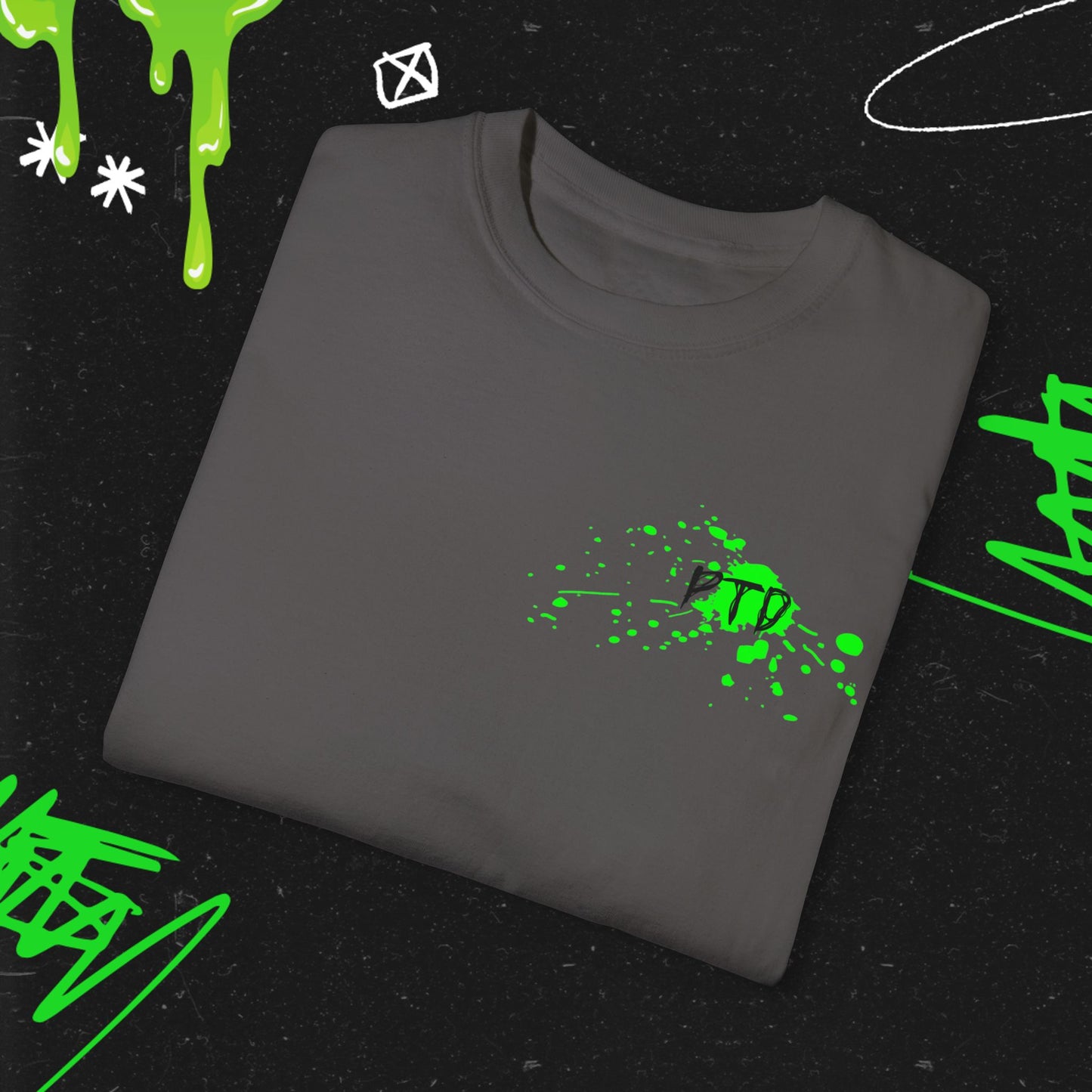 Elder Scene Queen - Unisex Garment-Dyed T-shirt.