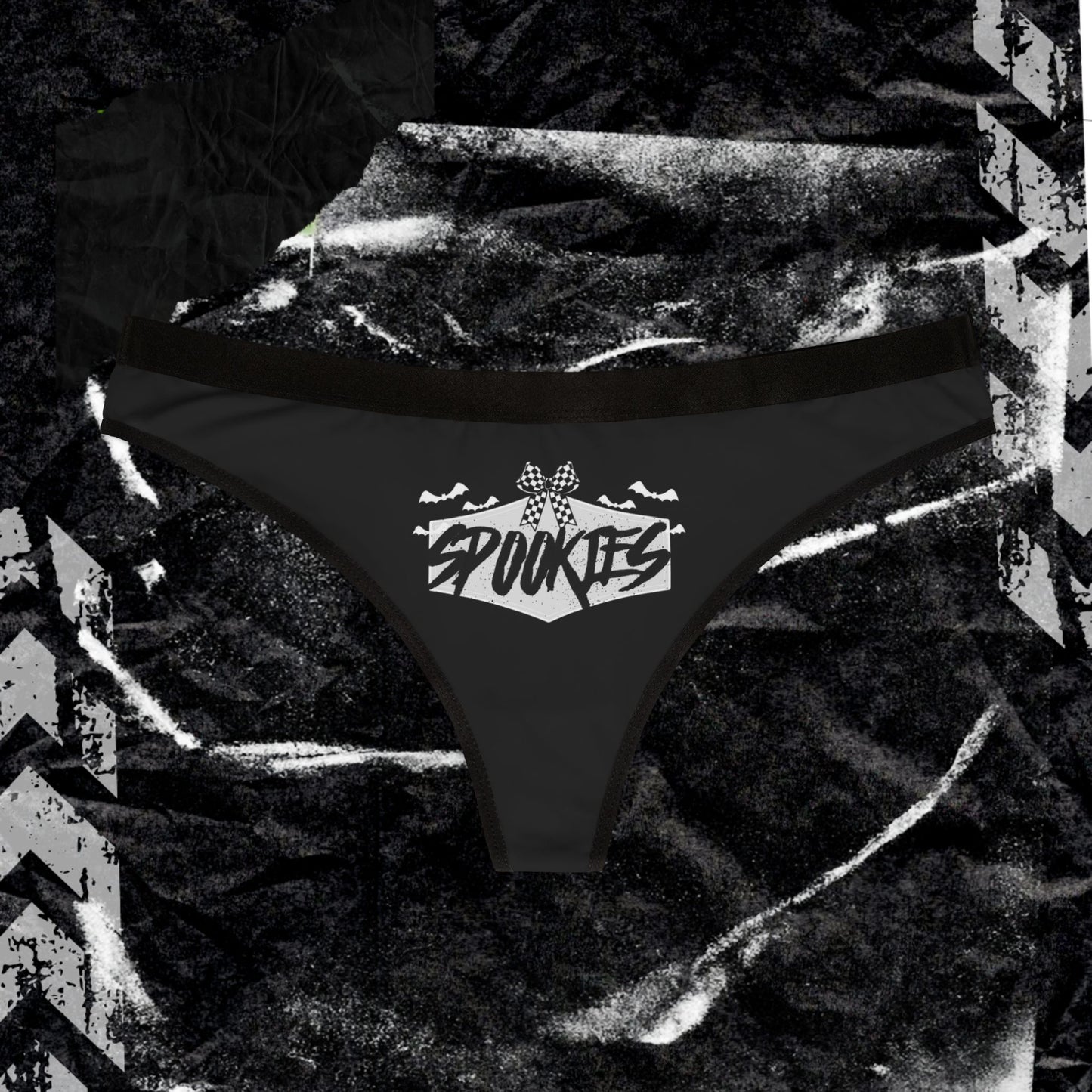 SPOOKIES- Women's Thongs (AOP) l