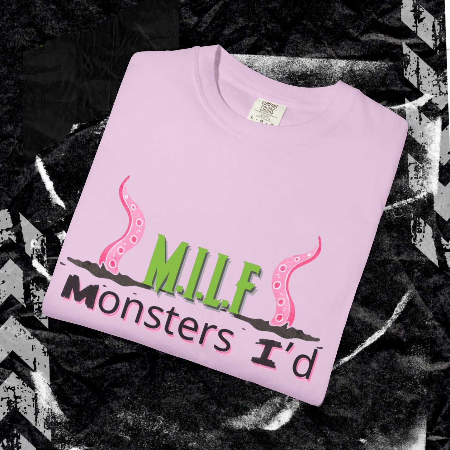 M.I.L.F. - Unisex Garment-Dyed T-shirt.