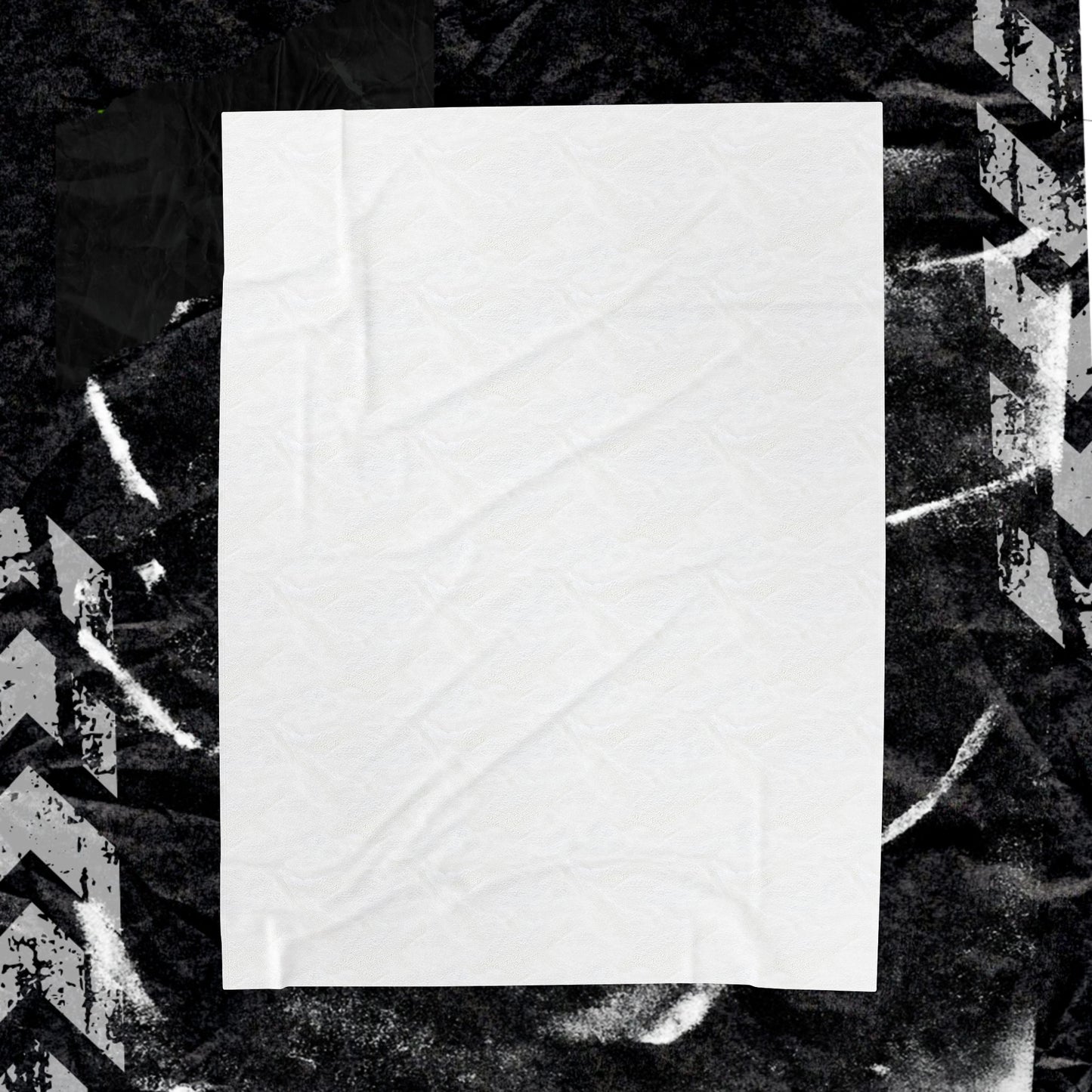 OVERSTIMULATED- Velveteen Plush Blanket