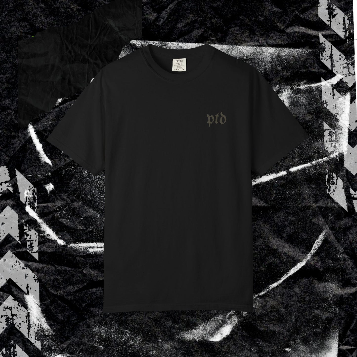 Healing isn't Linear - Unisex Garment-Dyed T-shirt. Ll