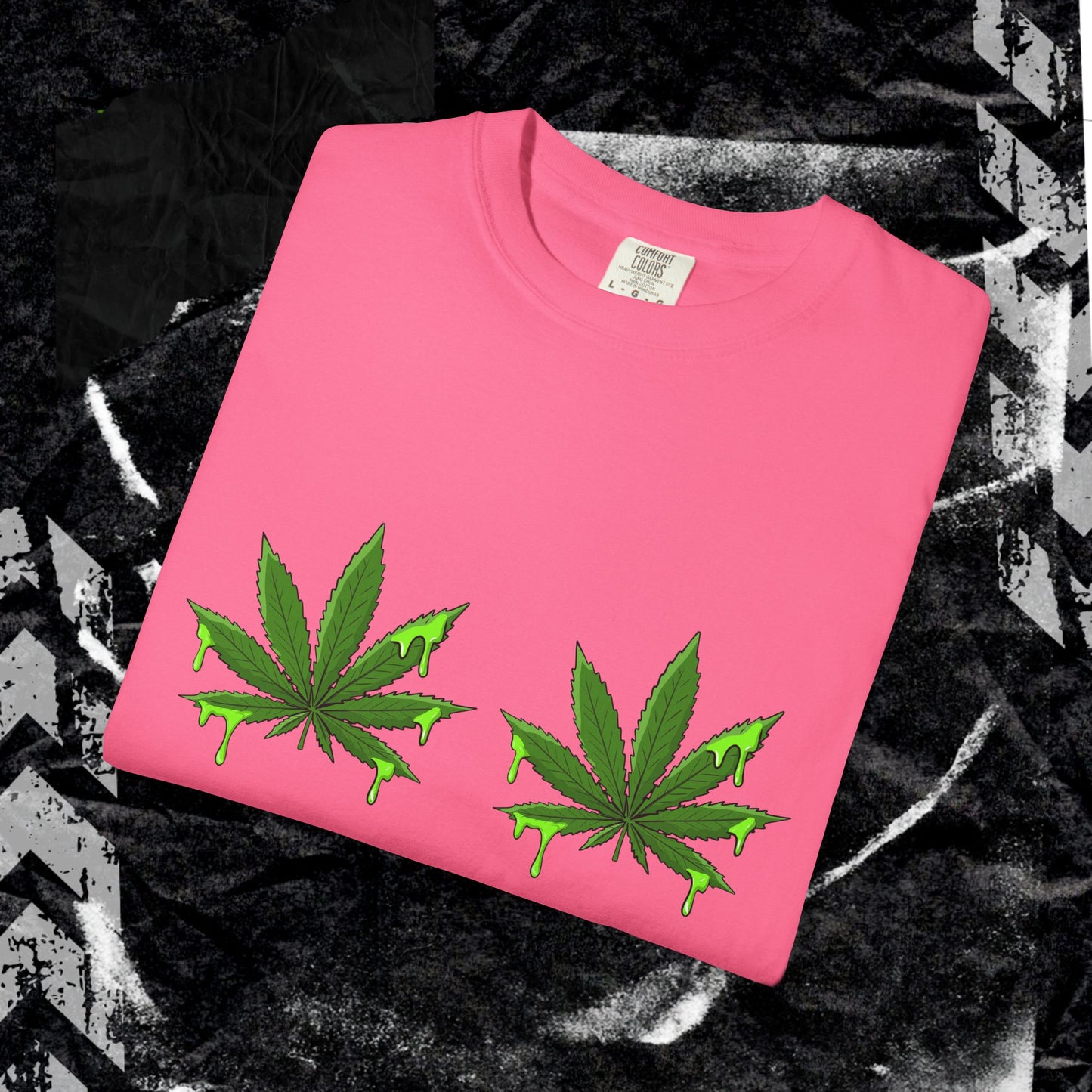 SIME LEAF - Unisex Garment-Dyed T-shirt. Ll
