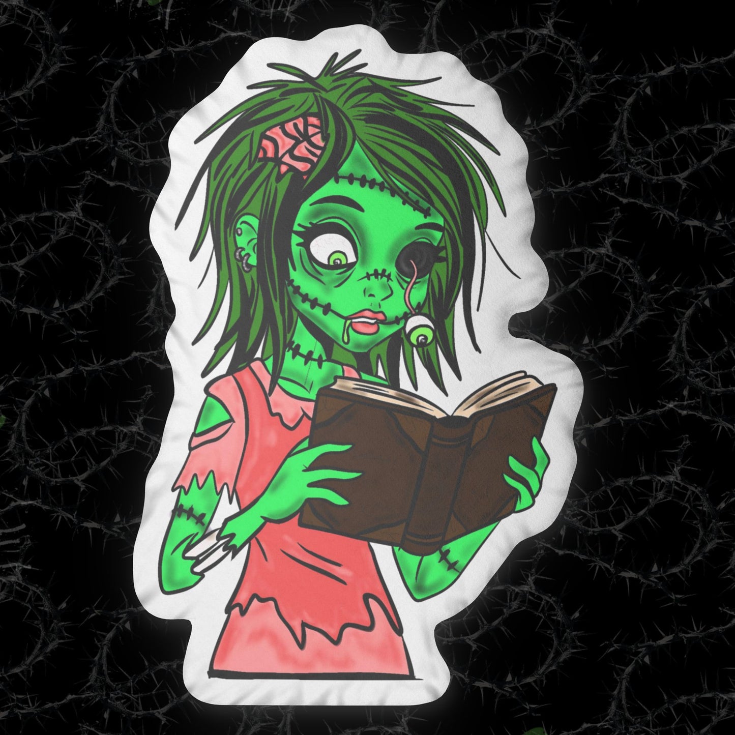 Living Dead Girl - Custom Shaped Pillows