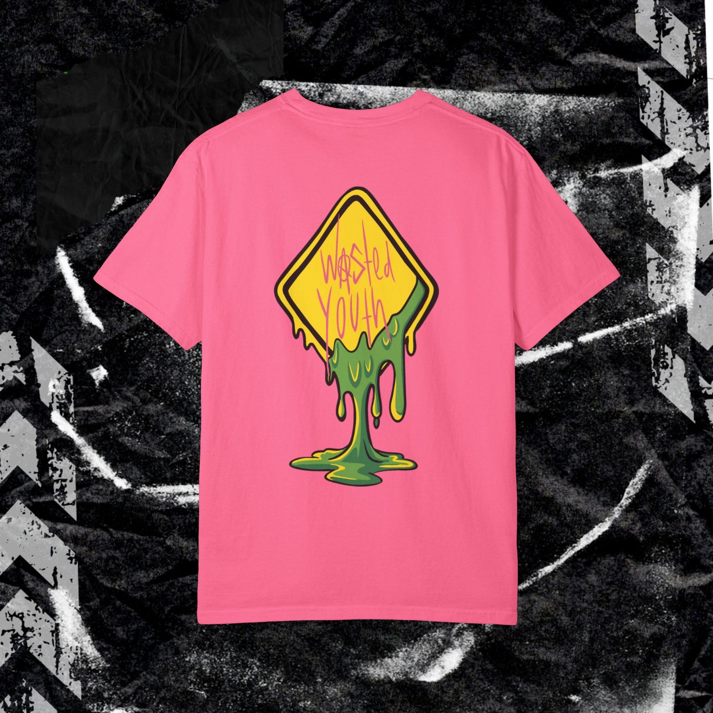 Wasted Youth - Unisex Garment-Dyed T-shirt.