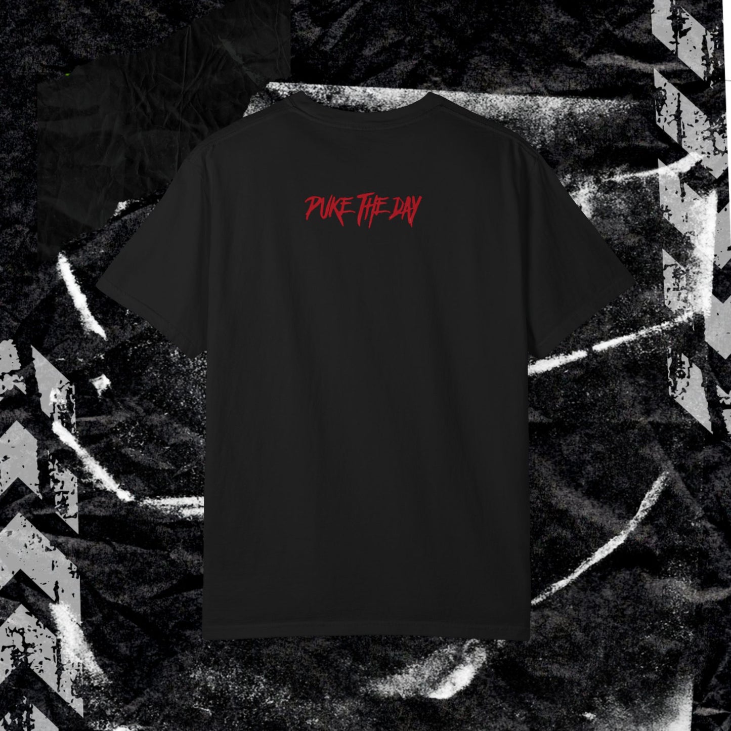 WHORE FOR HORROR - Unisex Garment-Dyed T-shirt.