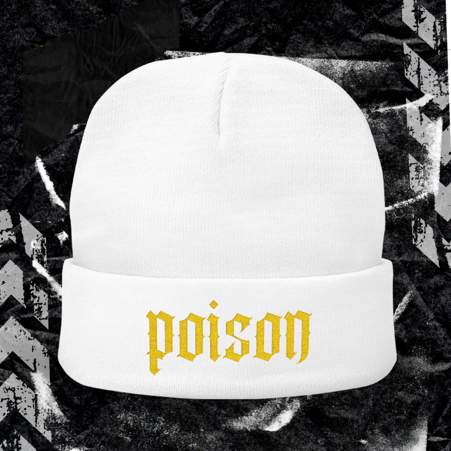 POISON - Knit Beanie (Embroidery)