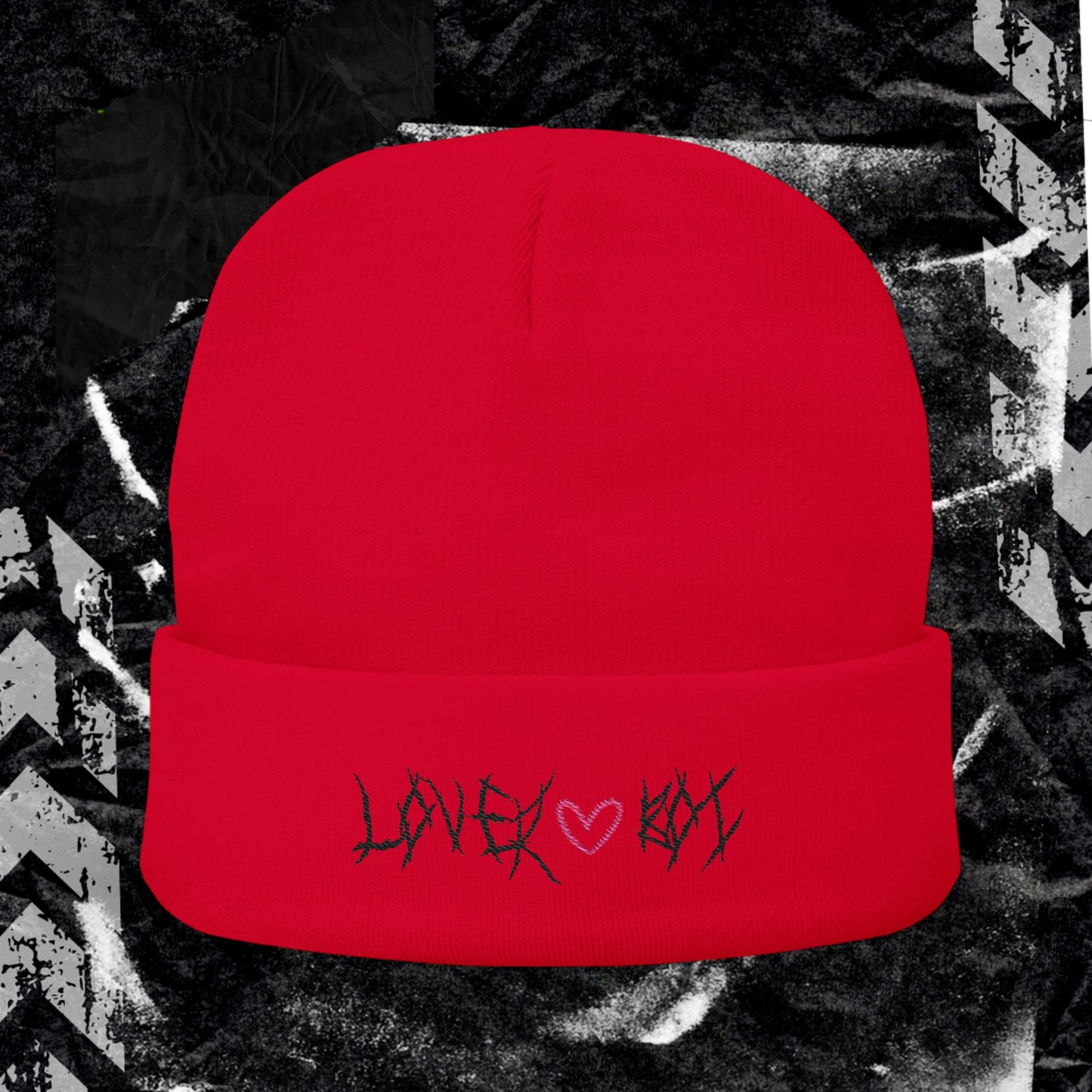 Lover Boi - Knit Beanie (Embroidery)