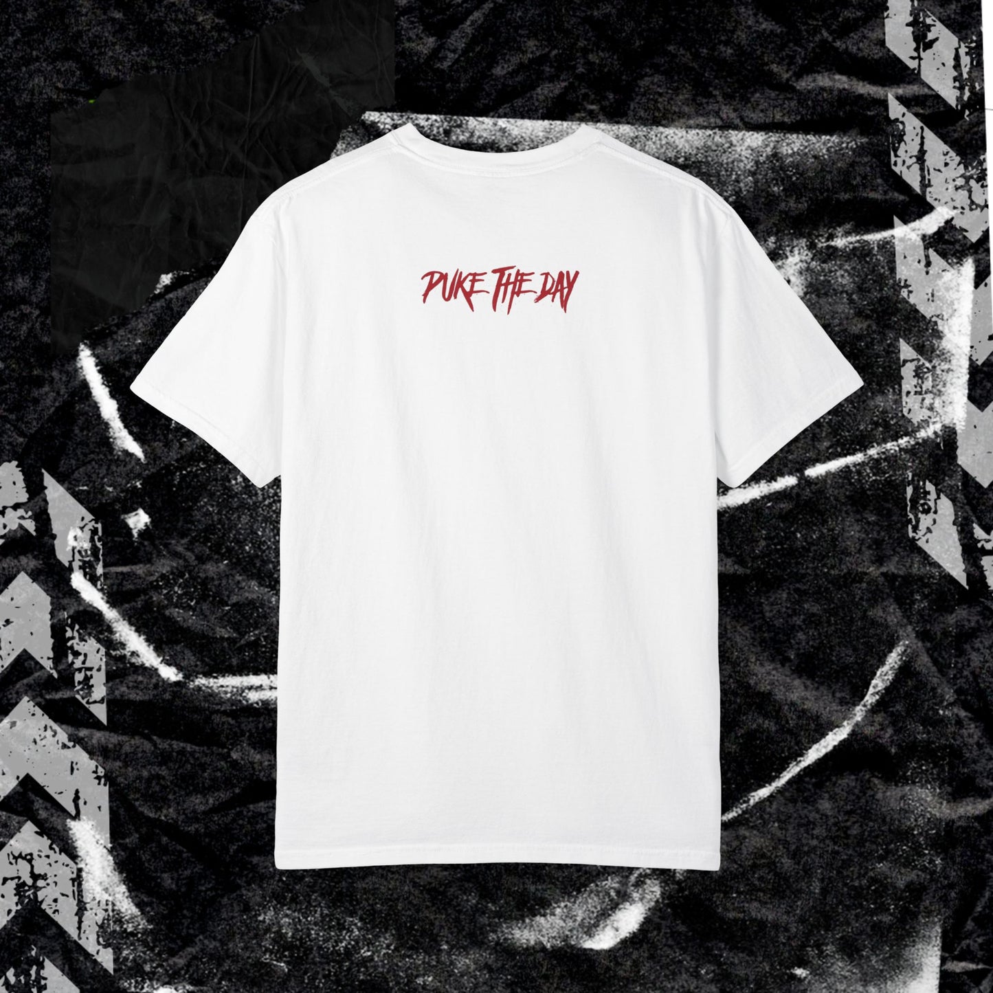 HAUNT ME DADDY (FRONT PRINT) - Unisex Garment-Dyed T-shirt.