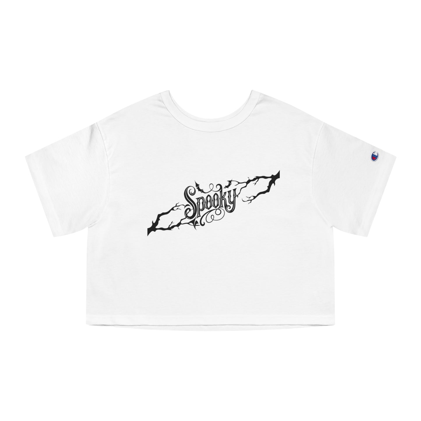 SPOOKY - Champion Women's Heritage Cropped T-Shirt
