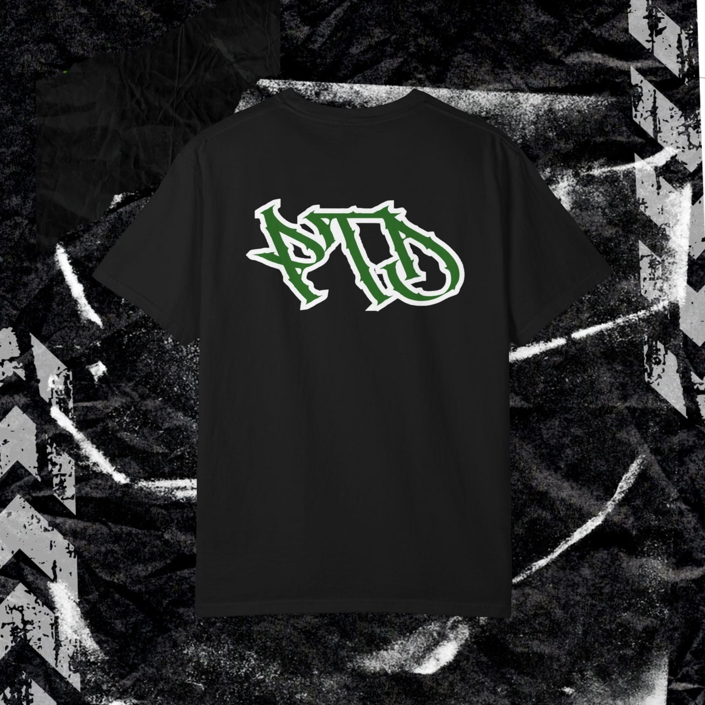 PTD Rock On - Unisex Garment-Dyed T-shirt.