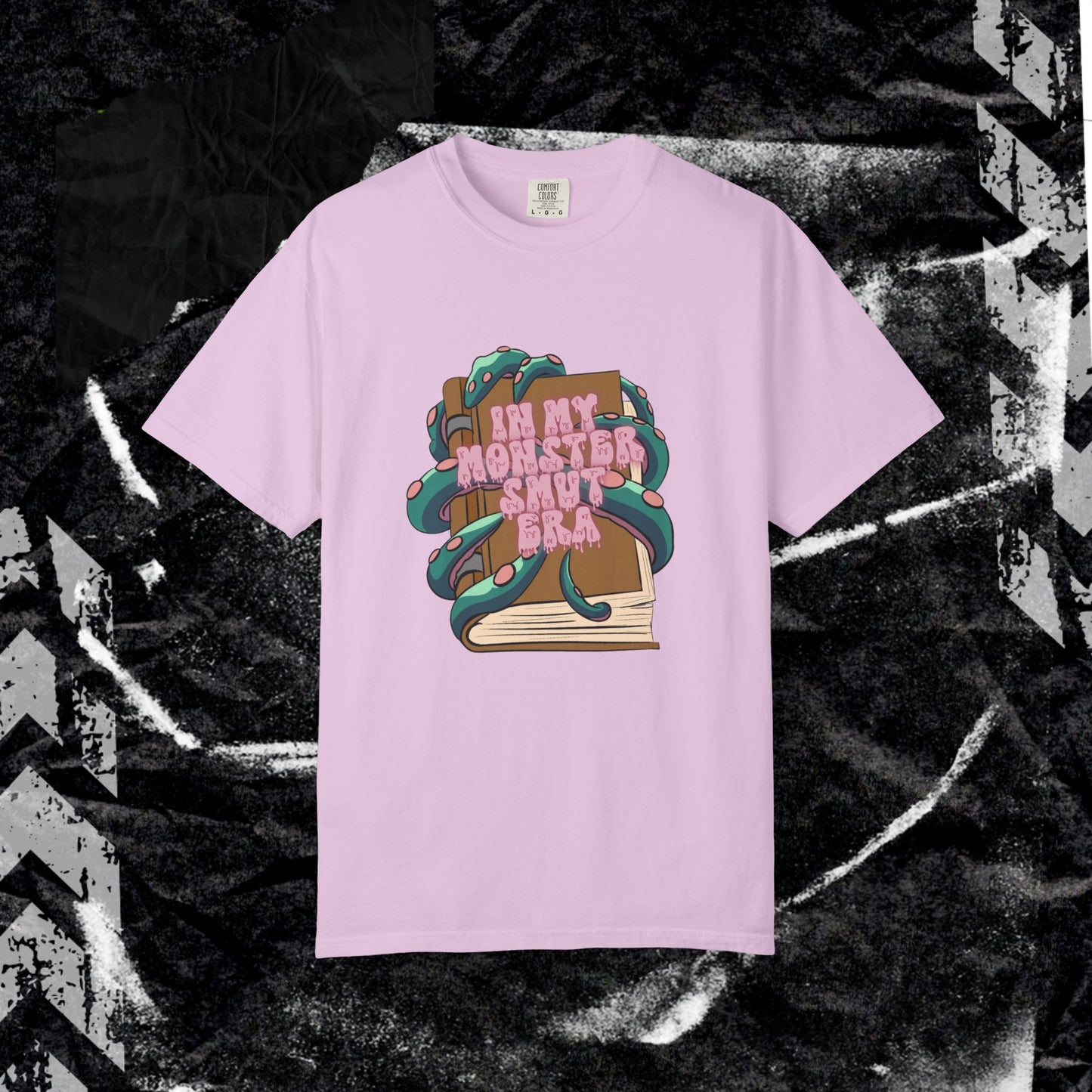 In My Monster Smut Era - Unisex Garment-Dyed T-shirt.