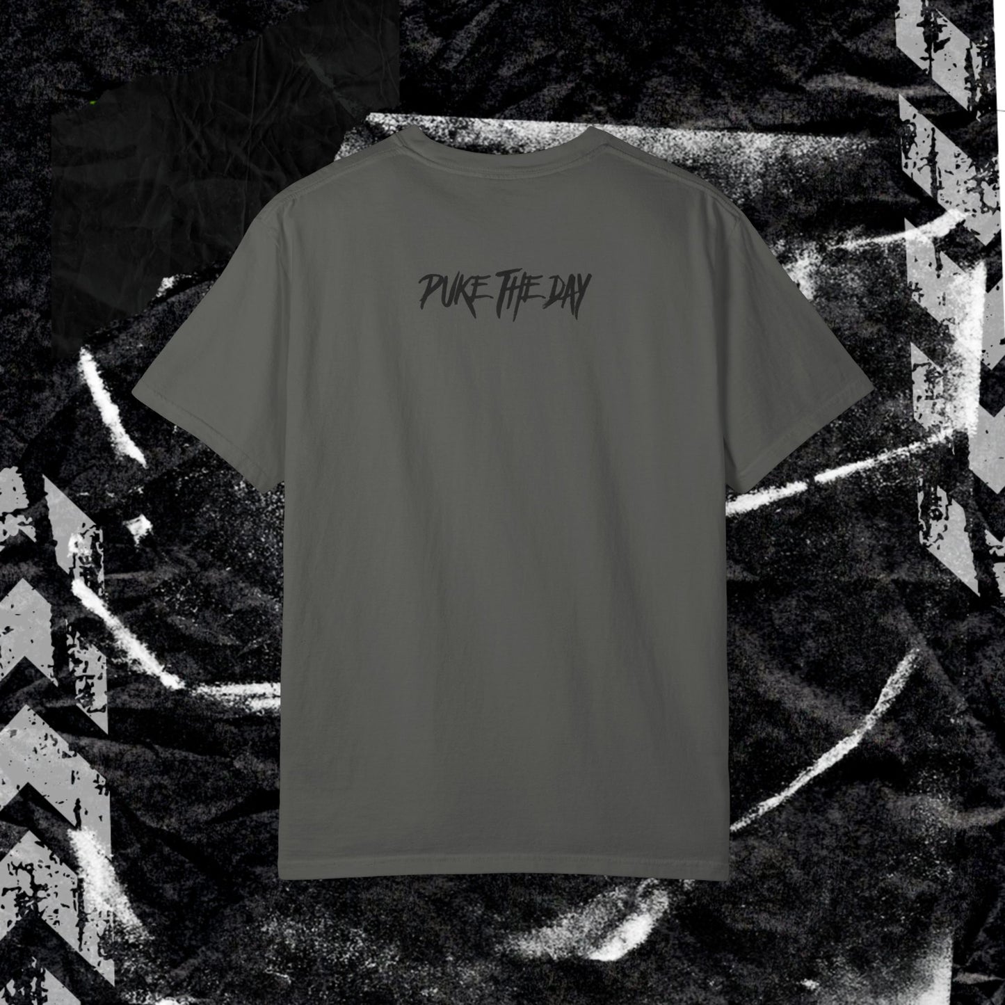 LETS PLAY A GAME (FRONT PRINT) - Unisex Garment-Dyed T-shirt