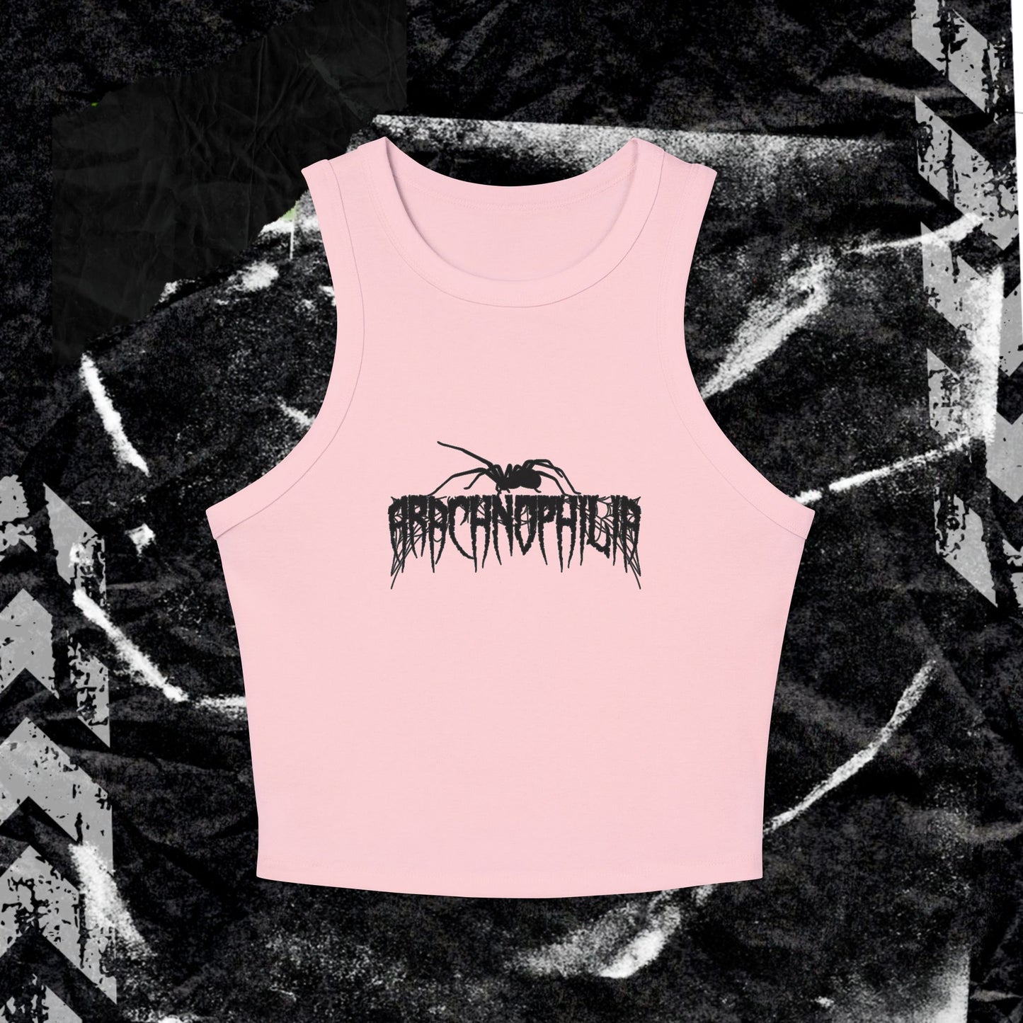 Arachnophilia - Women's Micro Rib Racer Tank Top