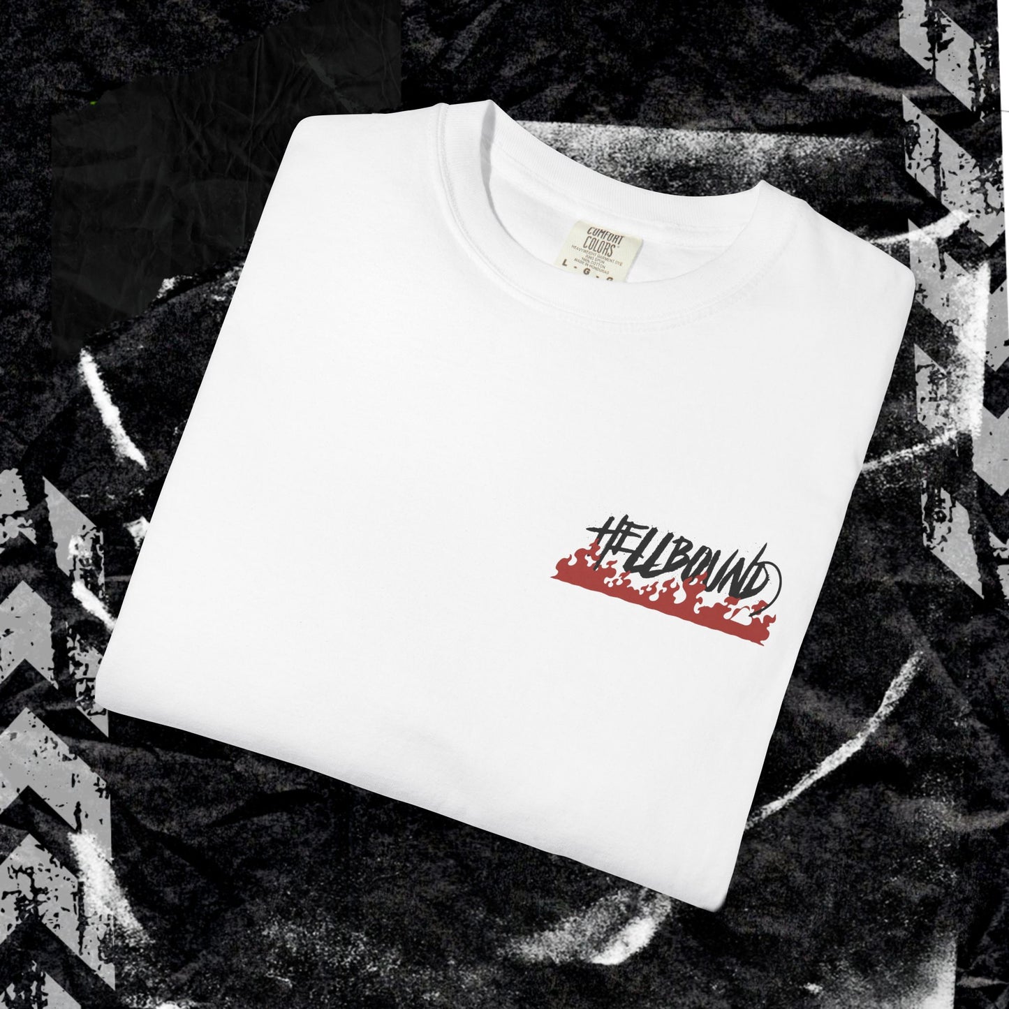 HELLBOUND - Unisex Garment-Dyed T-shirt.