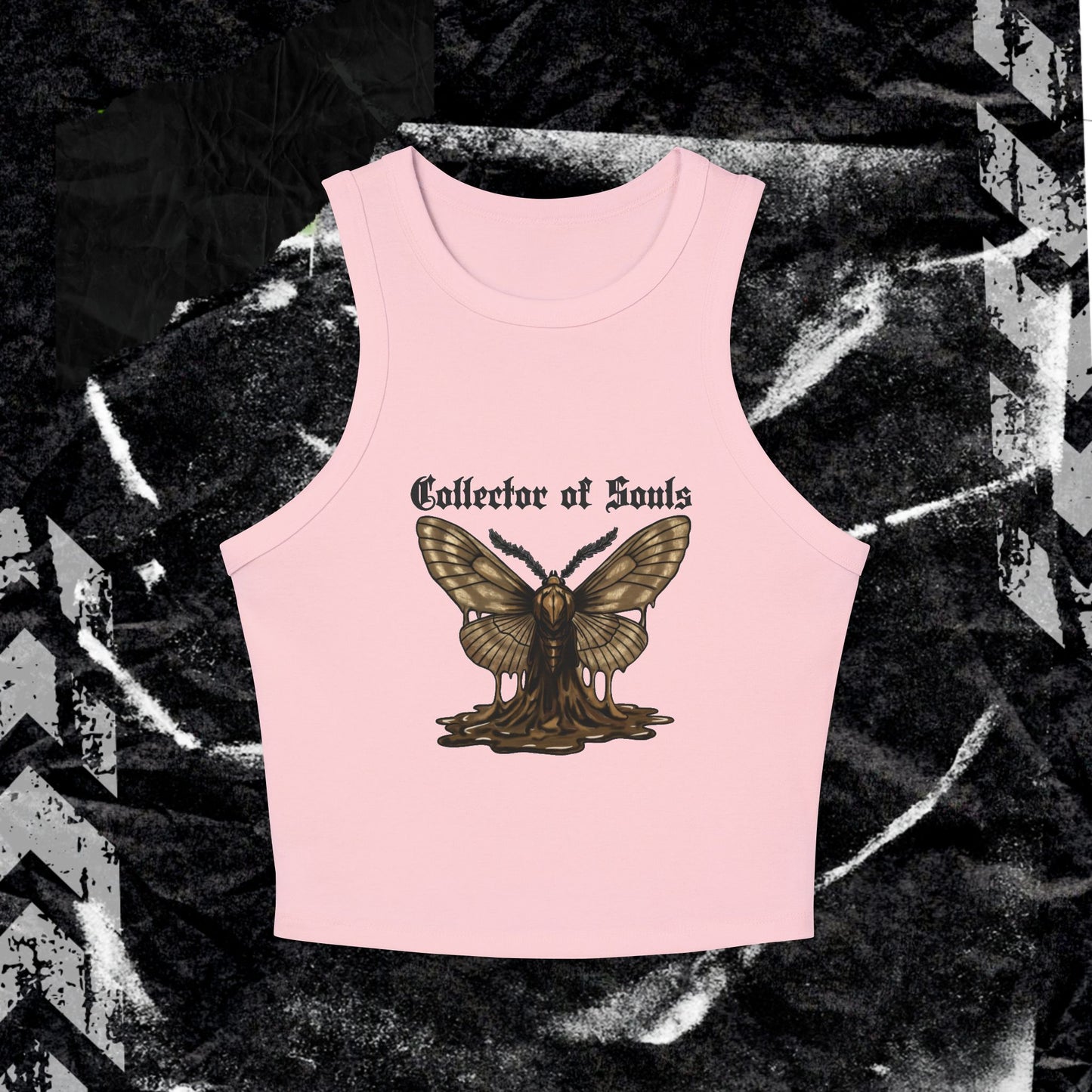 COLLECTOR OF SOULS - Women's Micro Rib Racer Tank Top