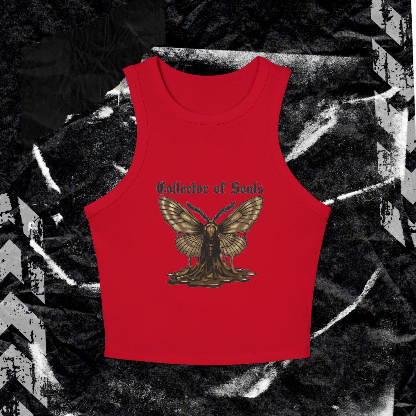 COLLECTOR OF SOULS - Women's Micro Rib Racer Tank Top