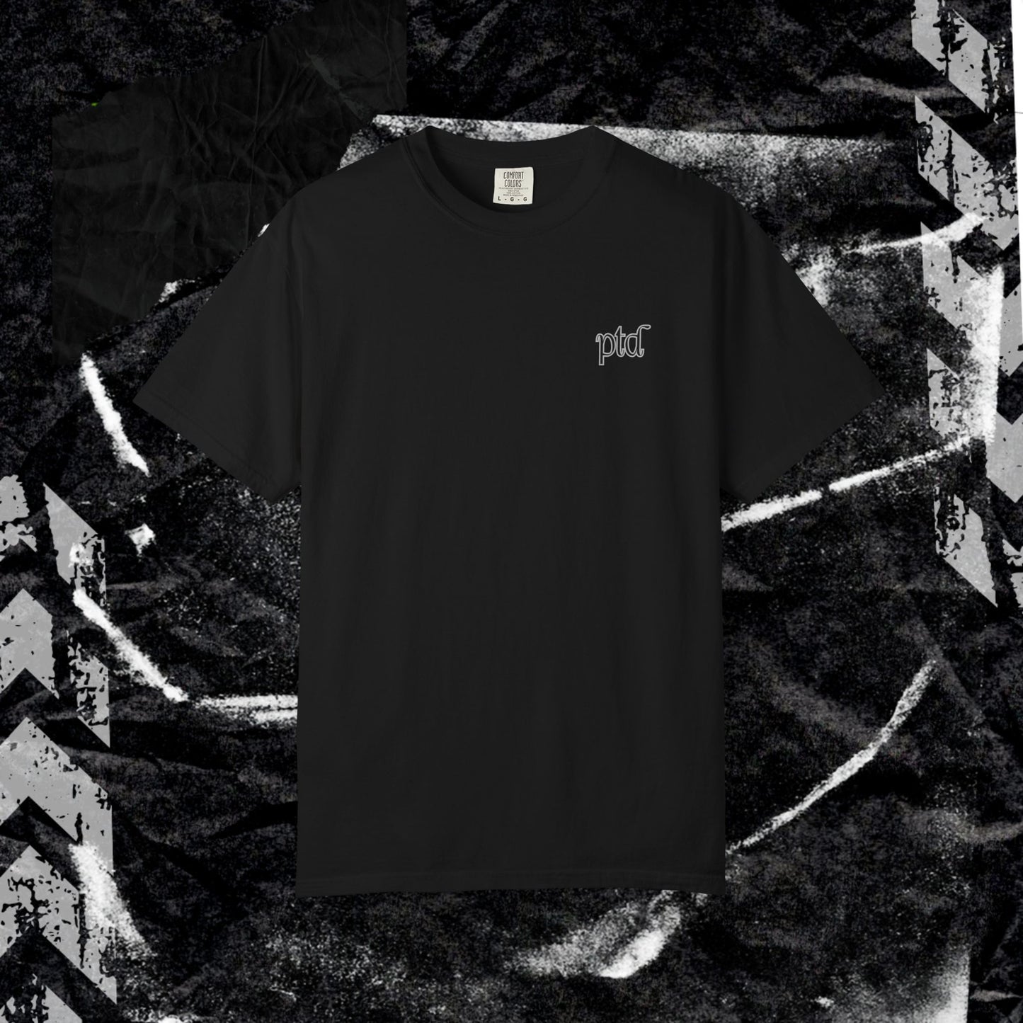 ALLOW YOURSELF TO HEAL (BACK PRINT) - Unisex Garment-Dyed T-shirt. Ll