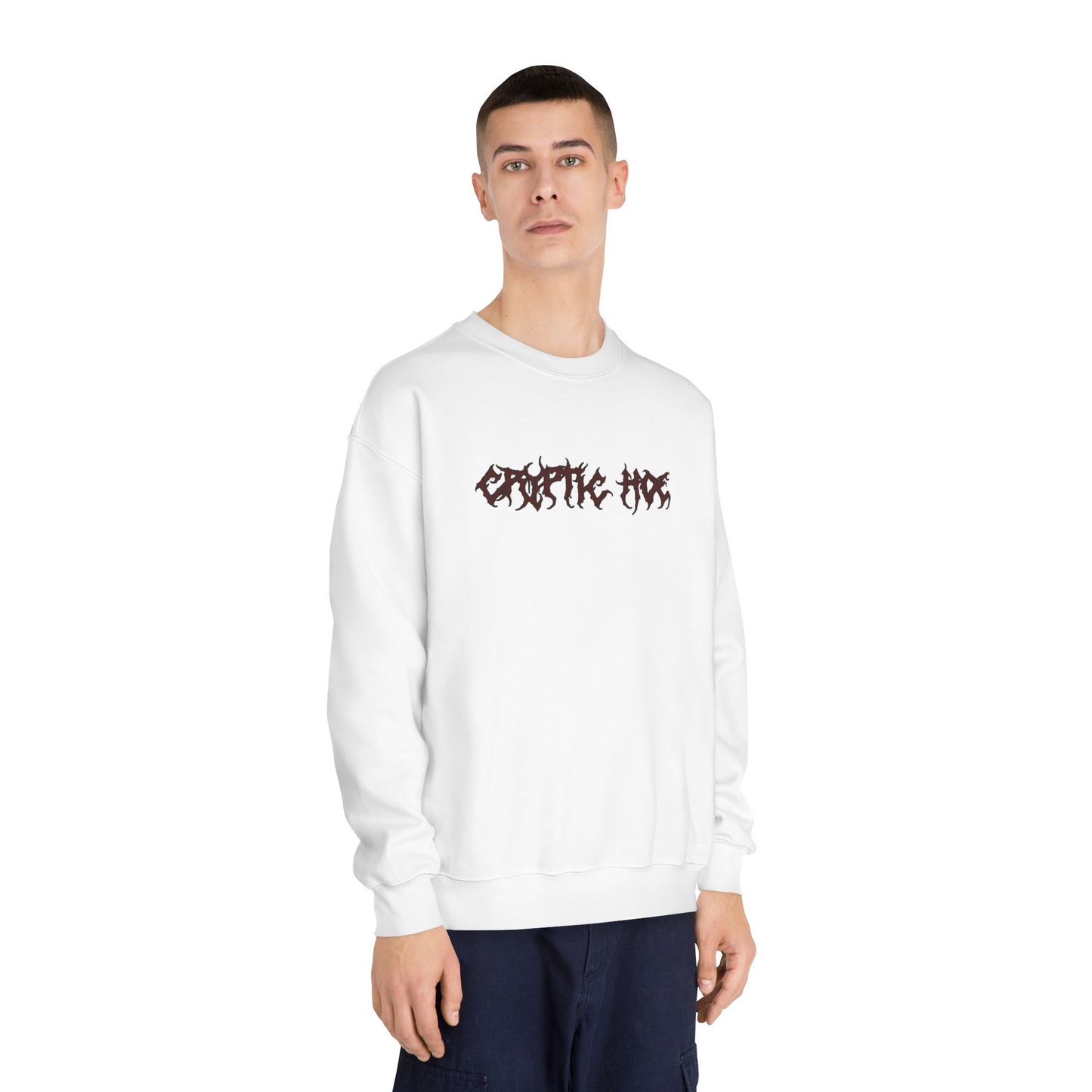 CRYPTIC HOE - Unisex DryBlend® Crewneck Sweatshirt