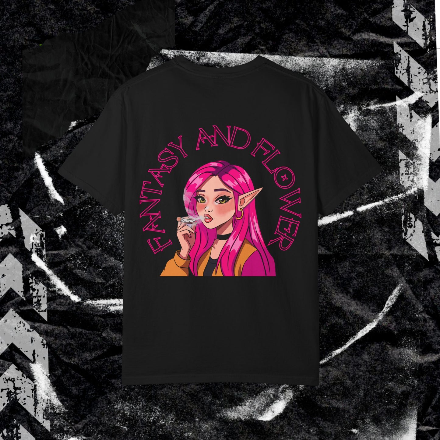Fantasy & Flower - Unisex Garment-Dyed T-shirt. Ll