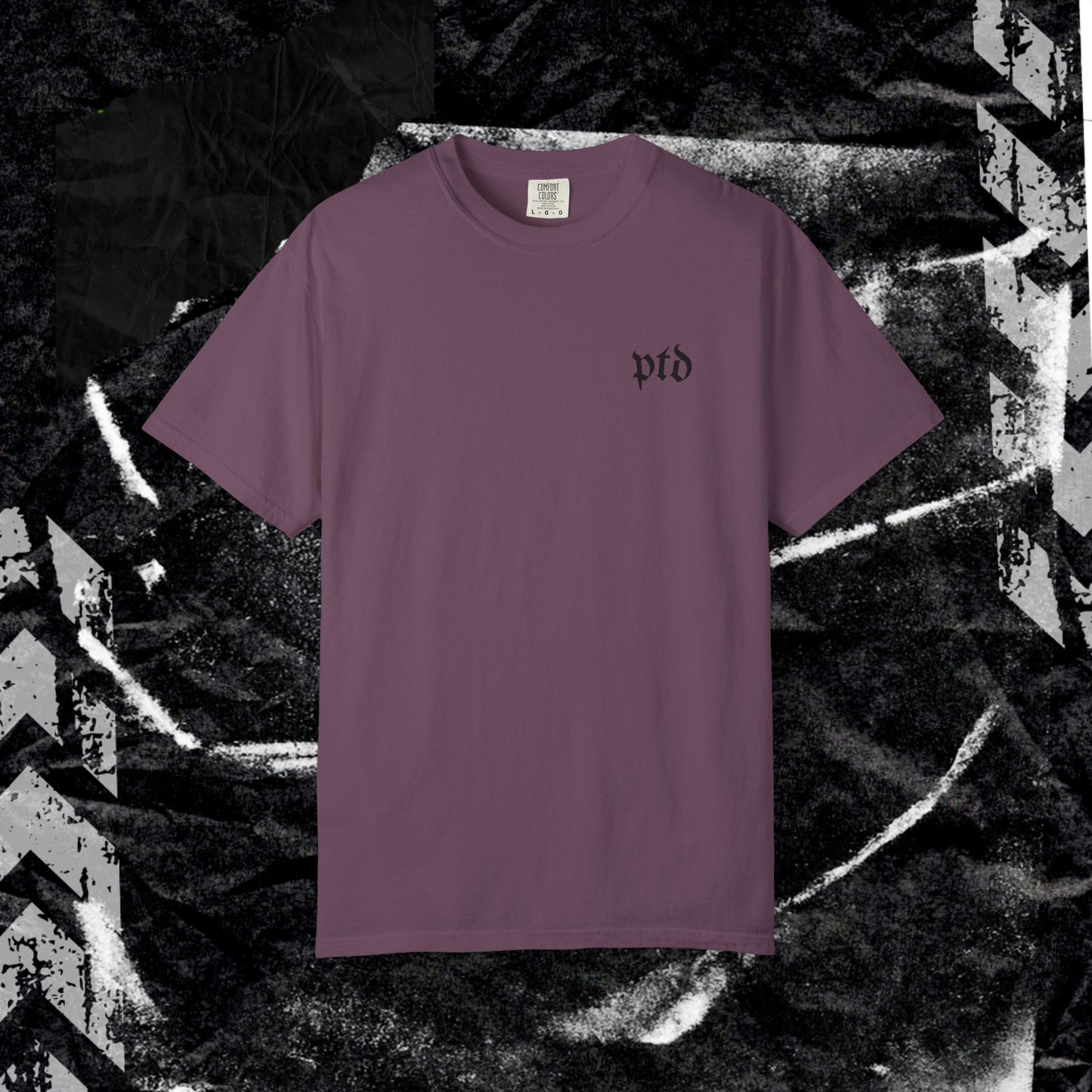 Healing isn't Linear - Unisex Garment-Dyed T-shirt. Ll
