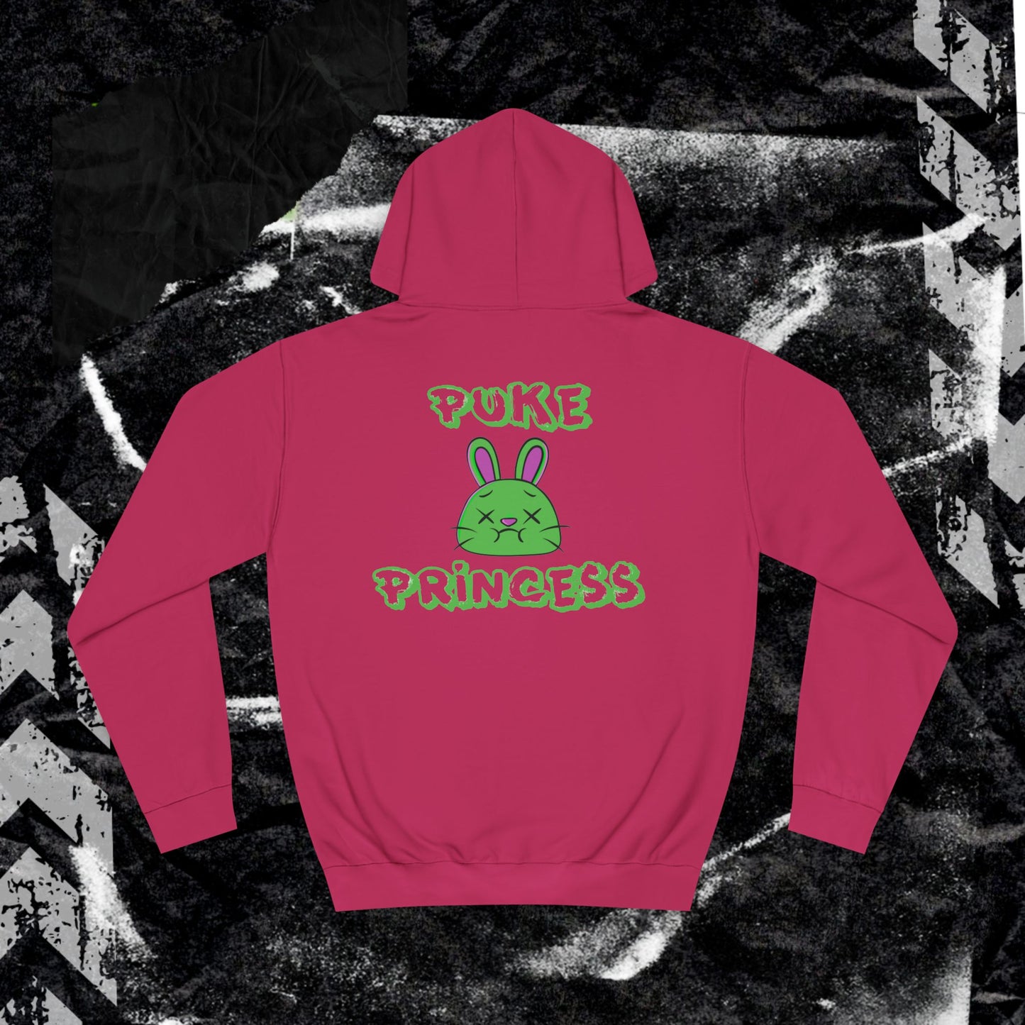 PUKE PRINCESS - Unisex College Hoodie