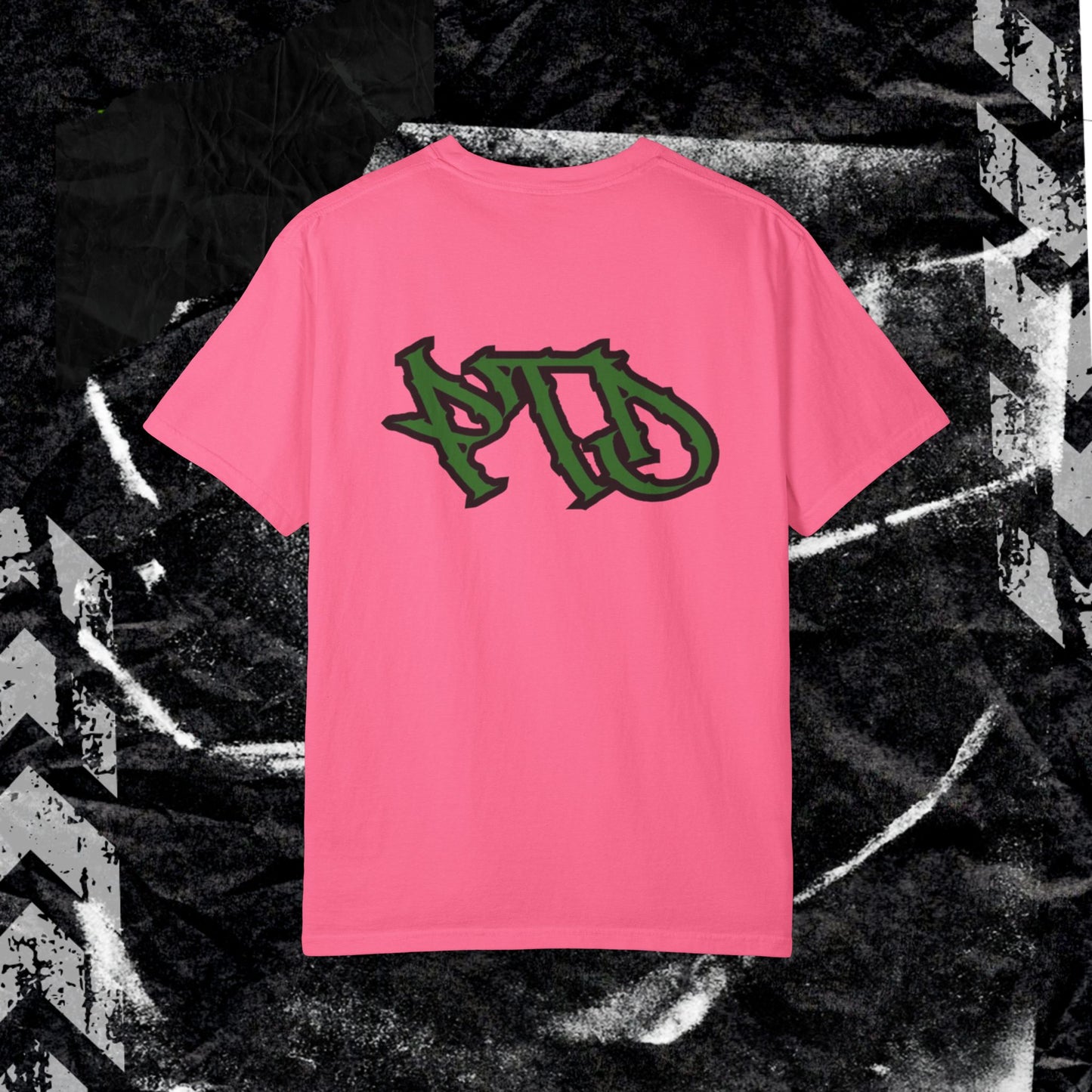 PTD Rock On - Unisex Garment-Dyed T-shirt.