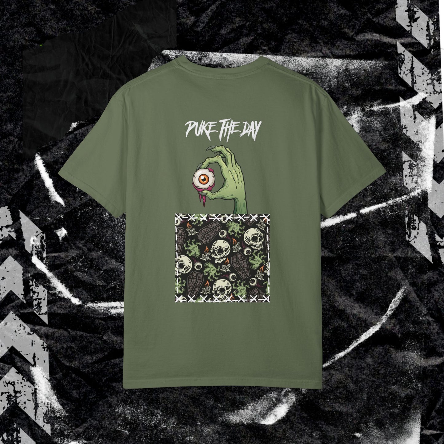 POCKET EYEBALL - Unisex Garment-Dyed T-shirt.