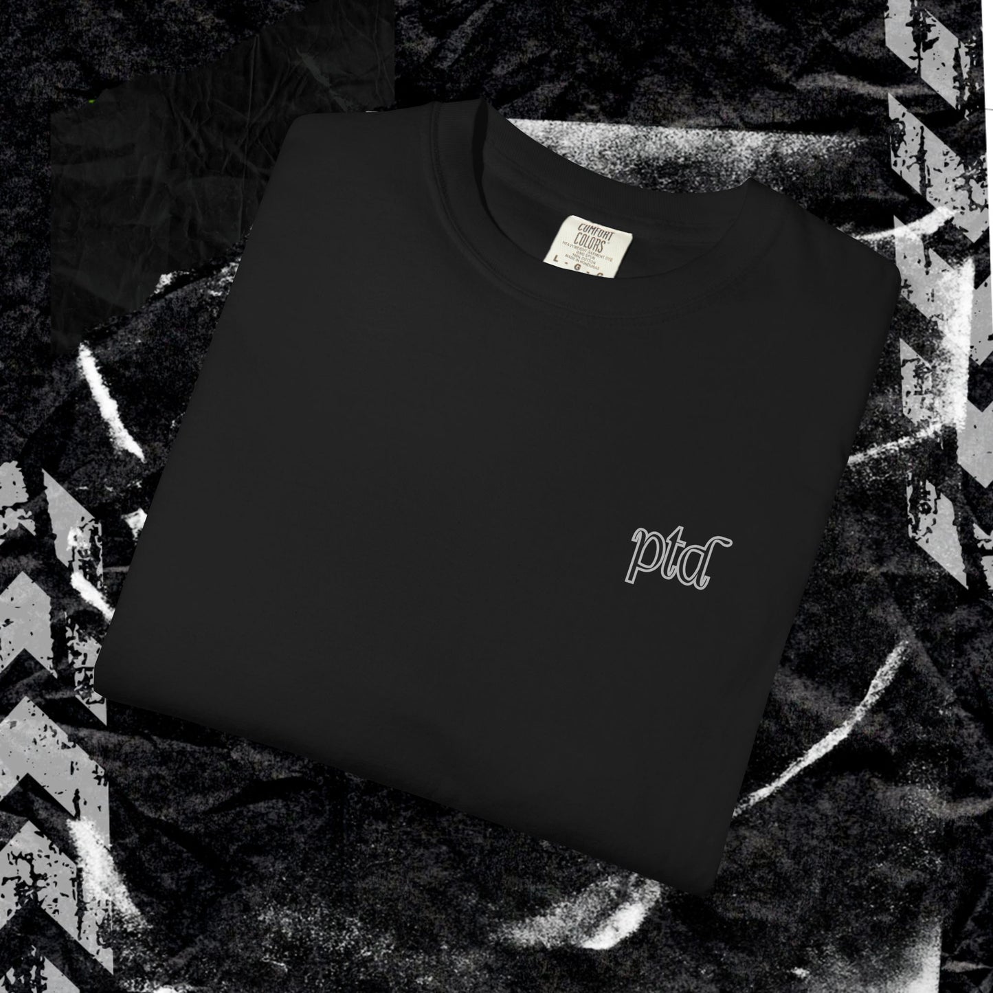 ALLOW YOURSELF TO HEAL (BACK PRINT) - Unisex Garment-Dyed T-shirt. Ll