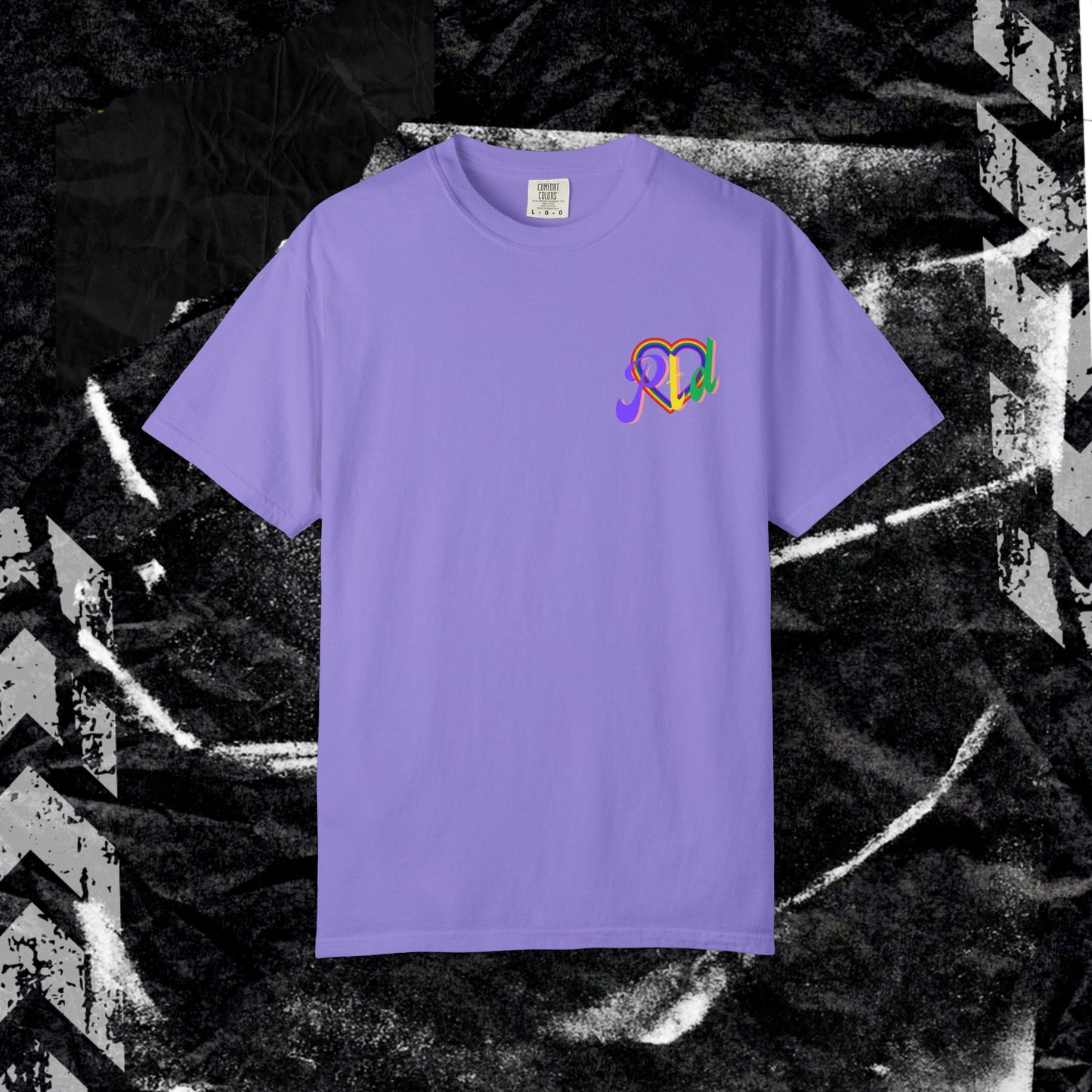 Queer ASF (BACK PRINT) COMFORT COLORS T-SHIRT