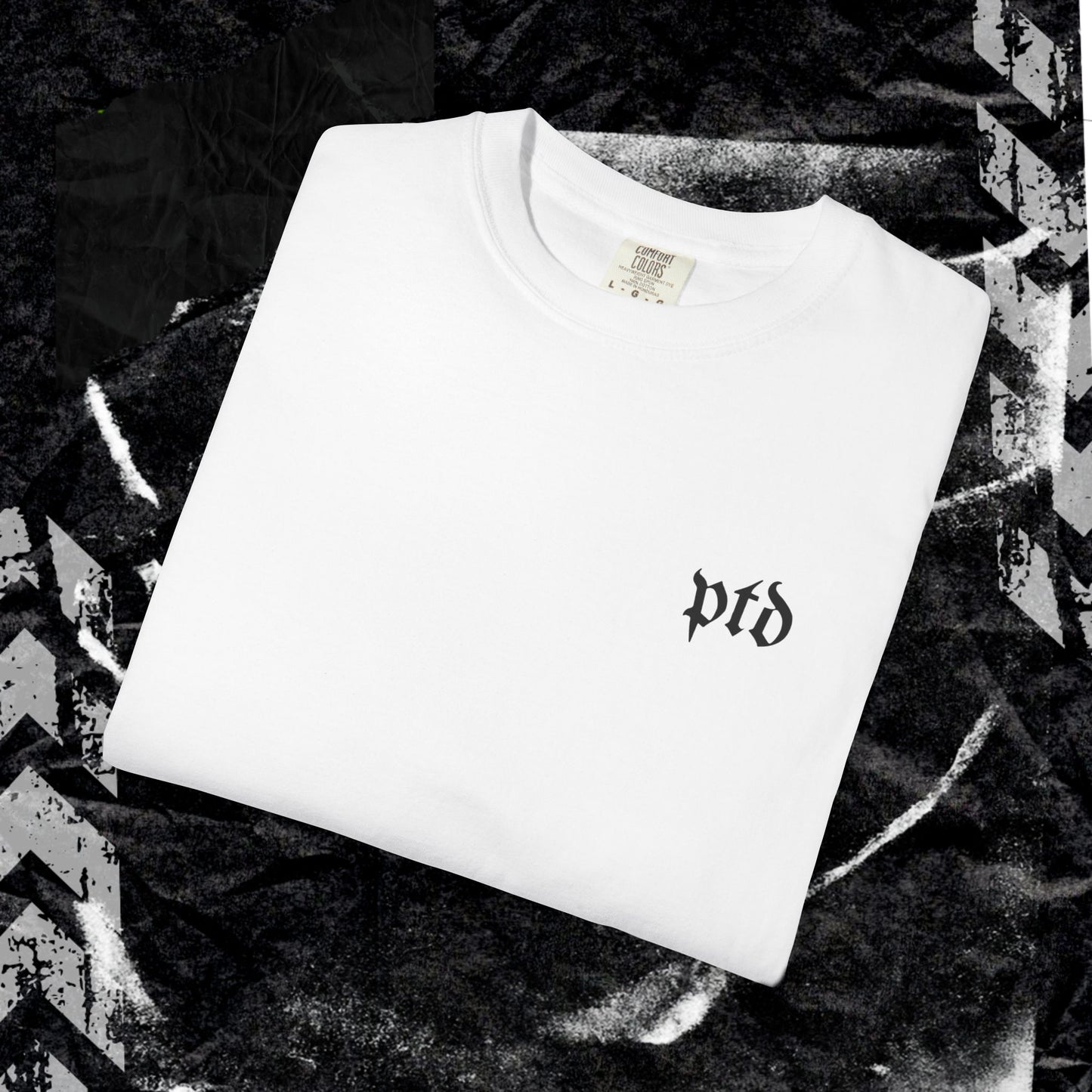 Healing isn't Linear - Unisex Garment-Dyed T-shirt. Ll