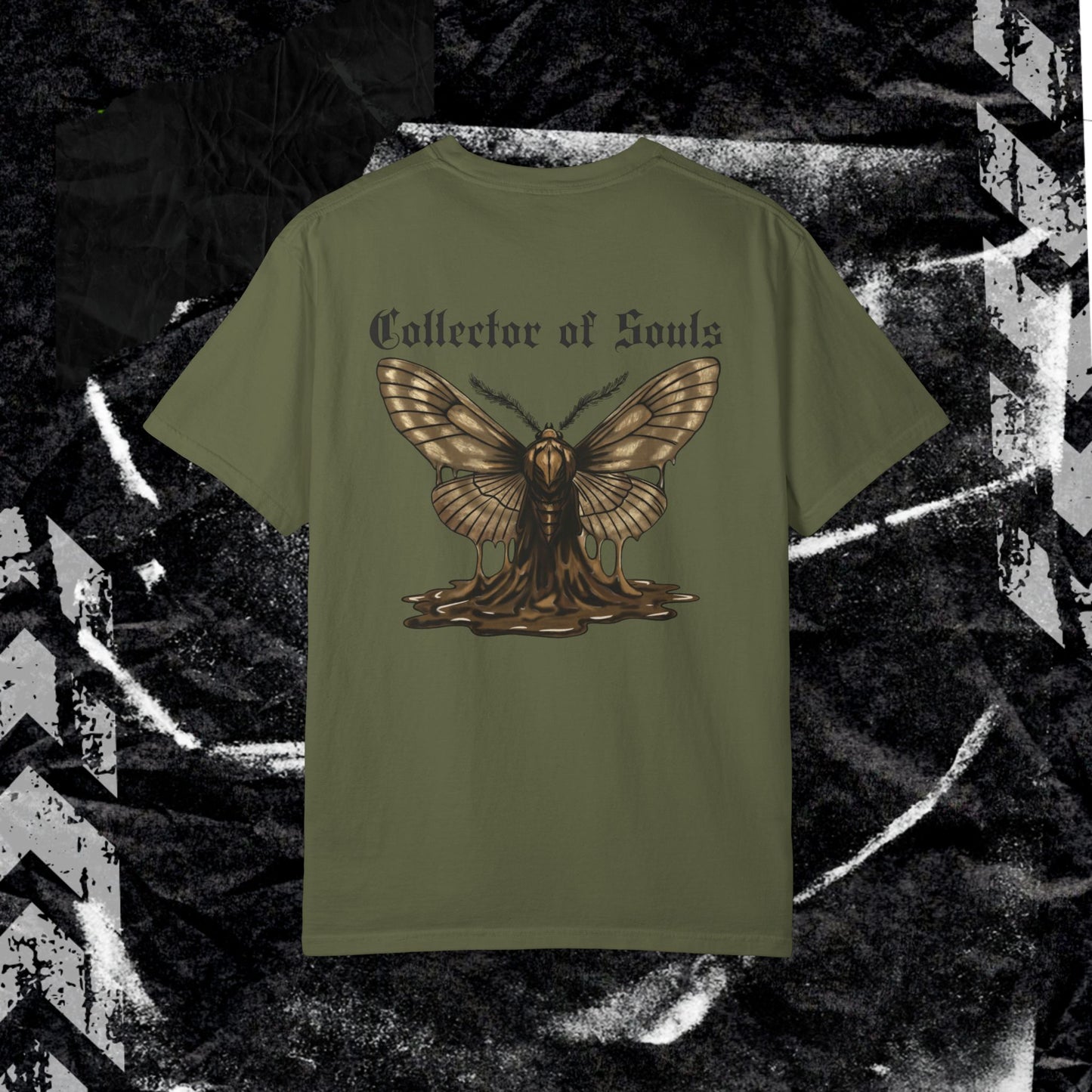 Collector of souls - Unisex Garment-Dyed T-shirt.