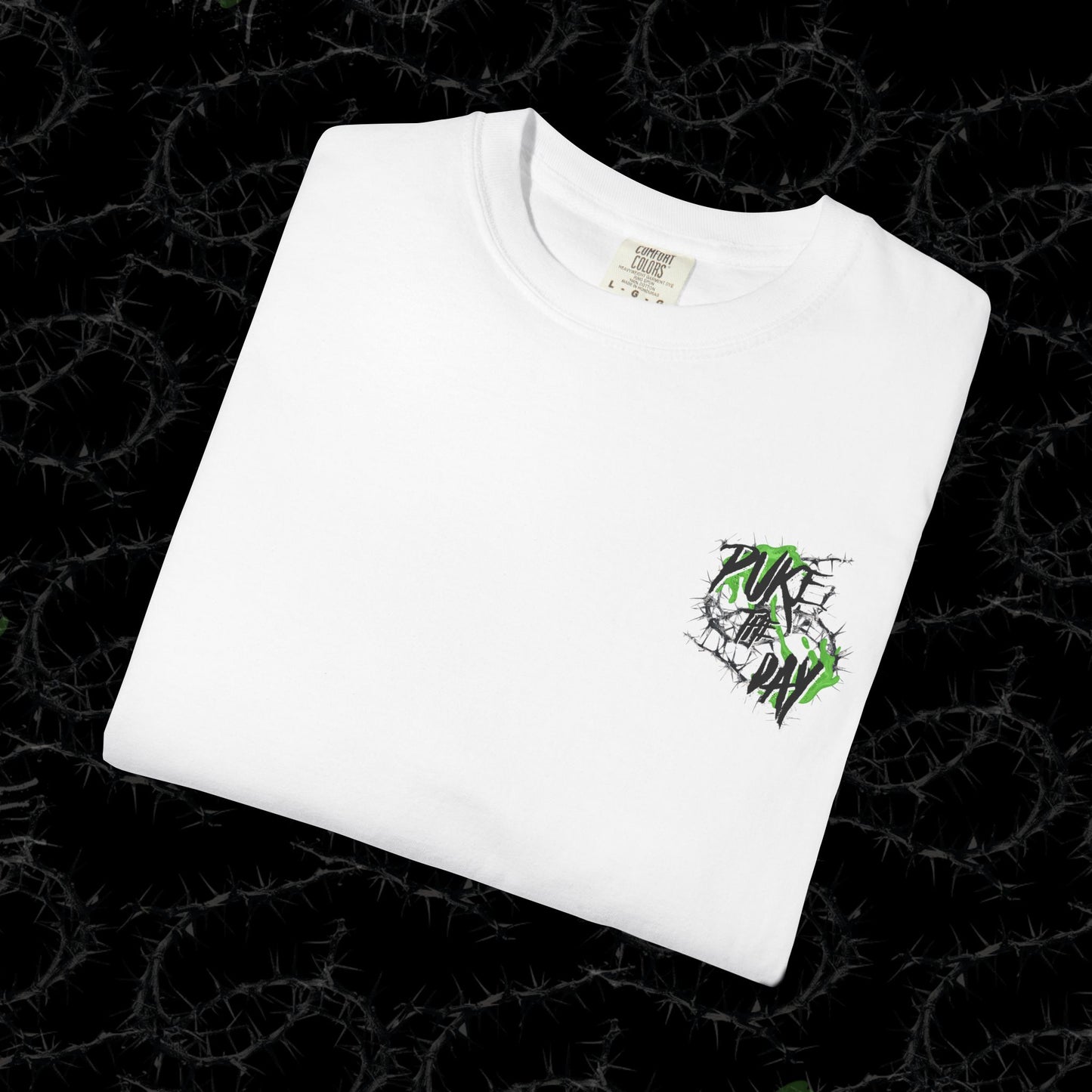 DAYS OF OUR YOUTH (BACK PRINT) - Unisex Garment-Dyed T-shirt.